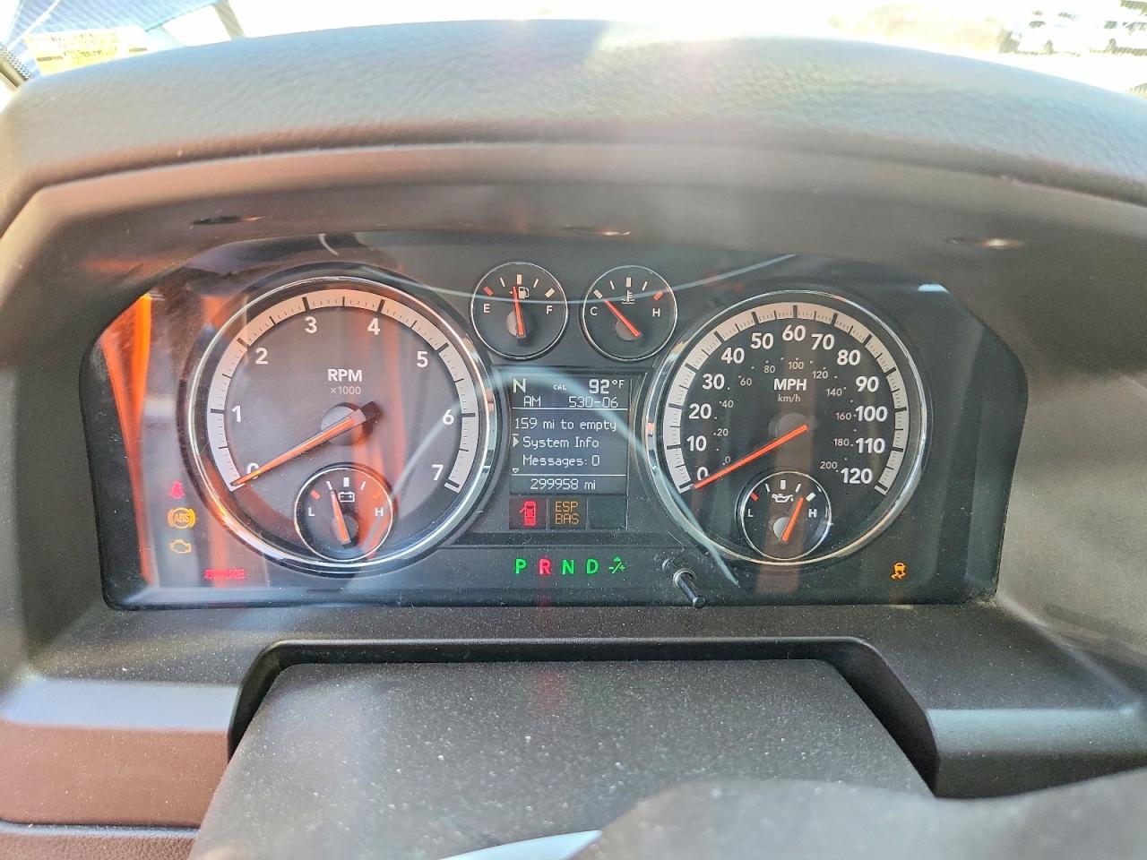 2009 Dodge Ram 1500 Blue vin: 1D3HB13T39J525707