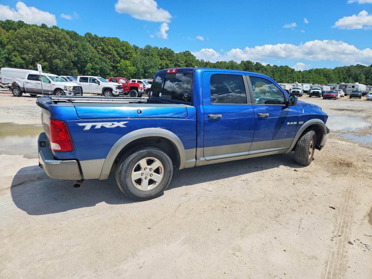 2009 Dodge Ram 1500 Blue vin: 1D3HB13T39J525707