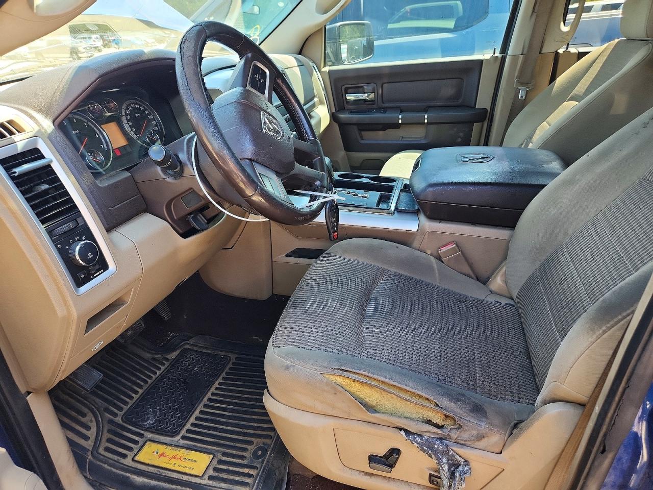 2009 Dodge Ram 1500 Blue vin: 1D3HB13T39J525707