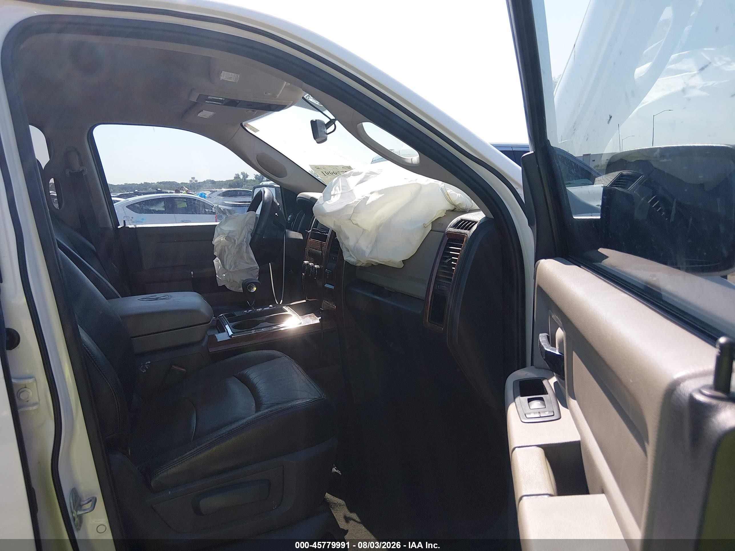 2009 Dodge Ram 1500 Slt/sport/trx White vin: 1D3HB13T49J514795