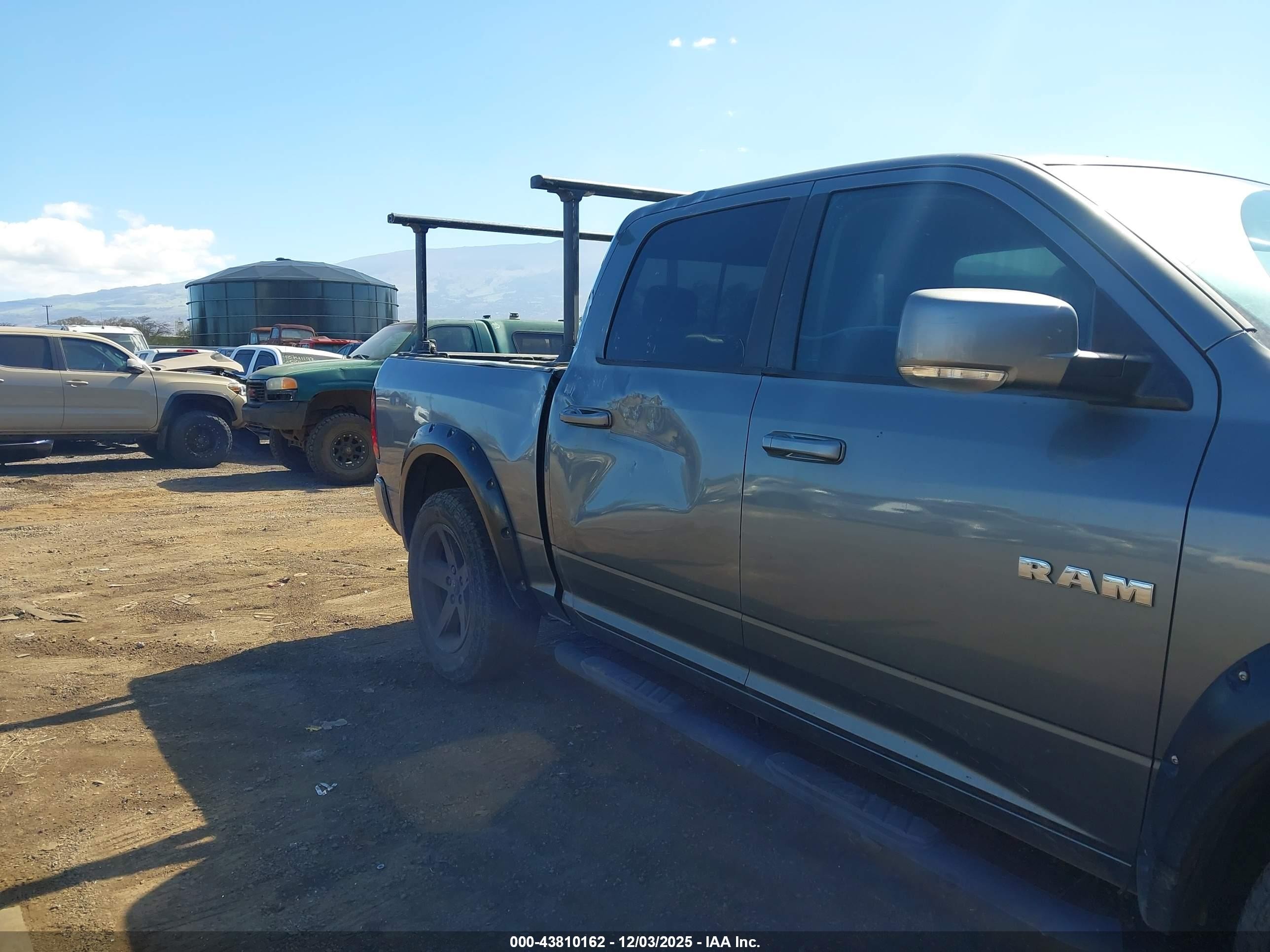 2009 Dodge Ram 1500 Slt/sport/trx Gray vin: 1D3HB13T59S798724
