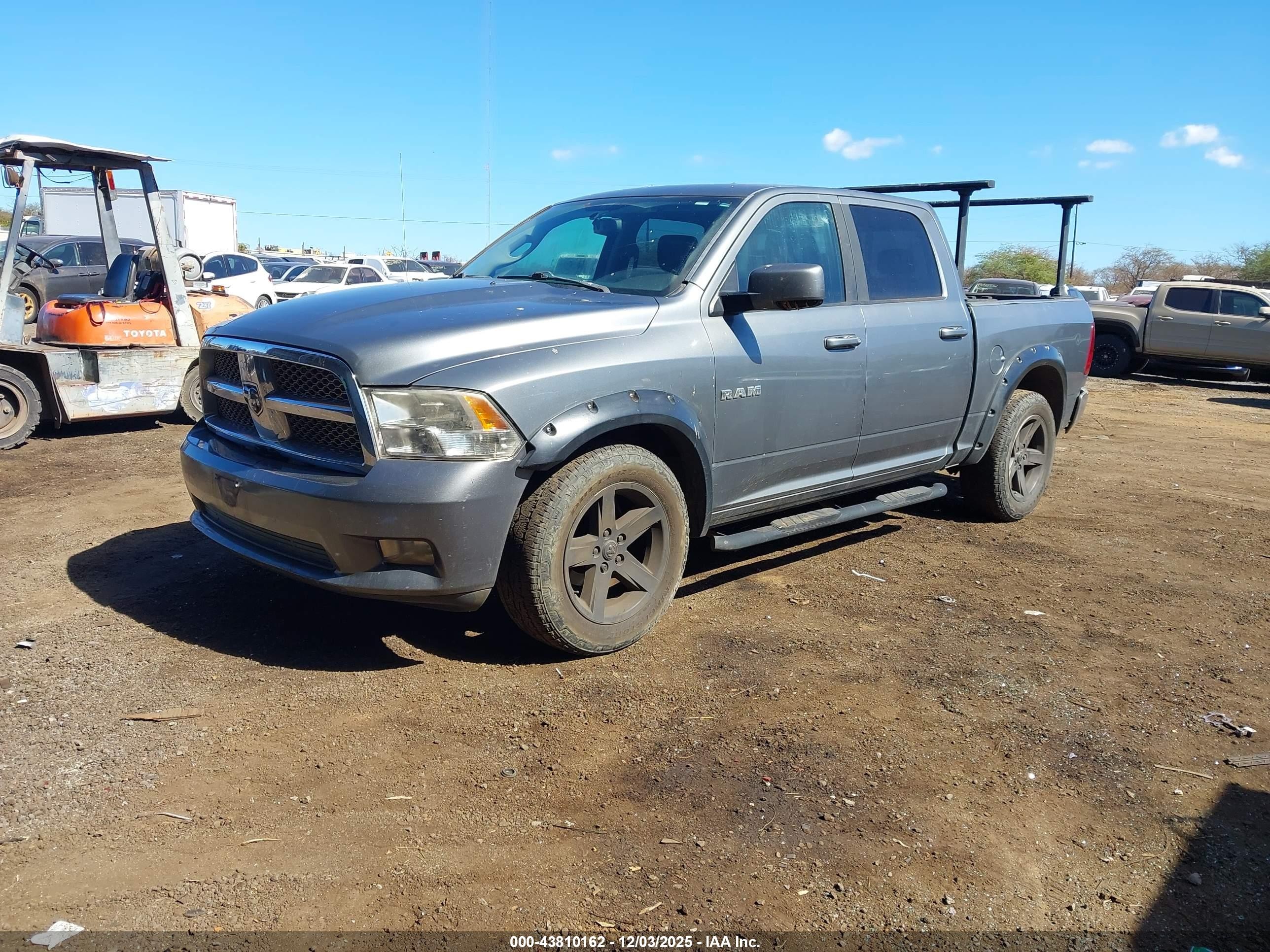 2009 Dodge Ram 1500 Slt/sport/trx Gray vin: 1D3HB13T59S798724