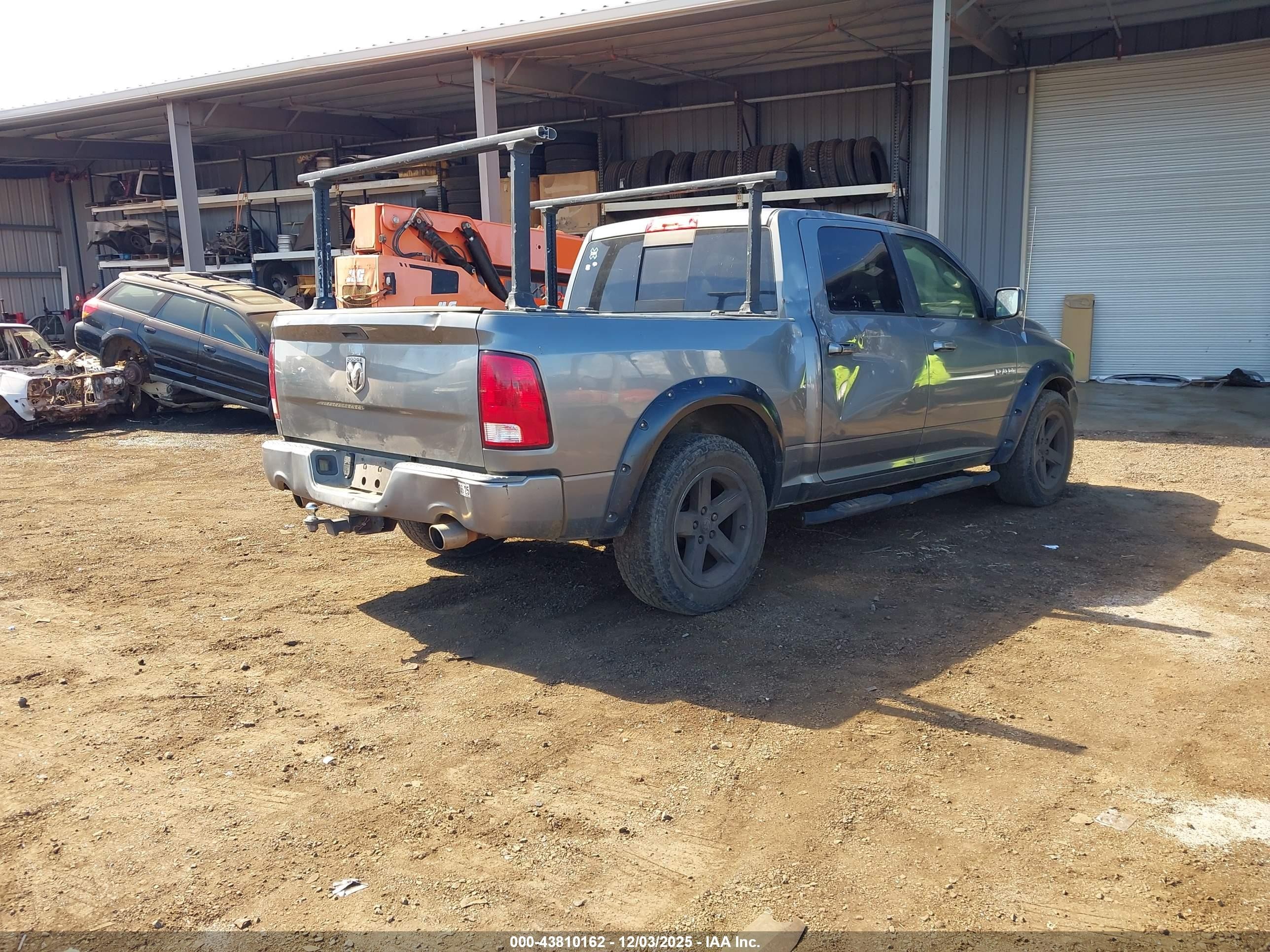 2009 Dodge Ram 1500 Slt/sport/trx Gray vin: 1D3HB13T59S798724