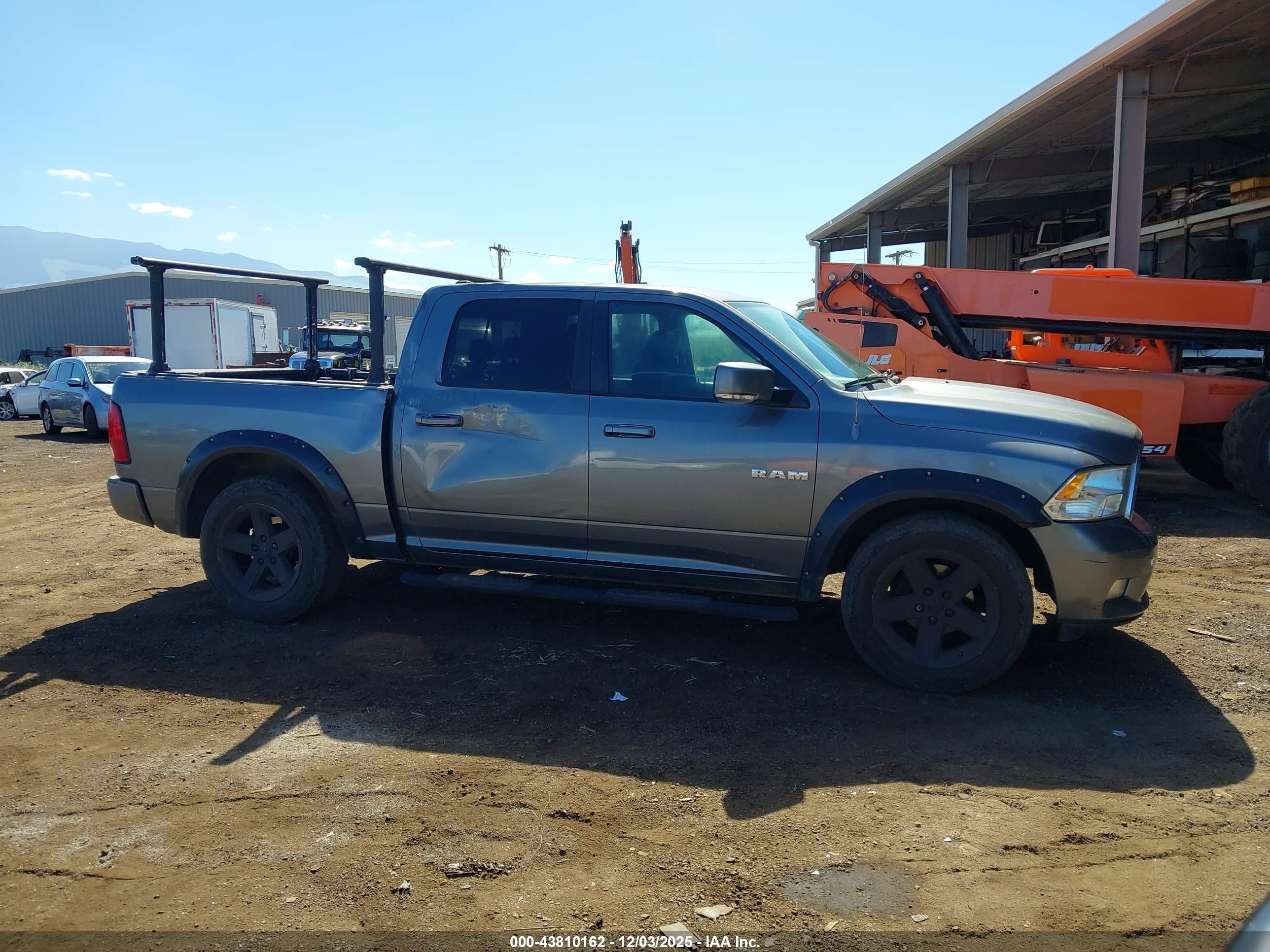 2009 Dodge Ram 1500 Slt/sport/trx Gray vin: 1D3HB13T59S798724