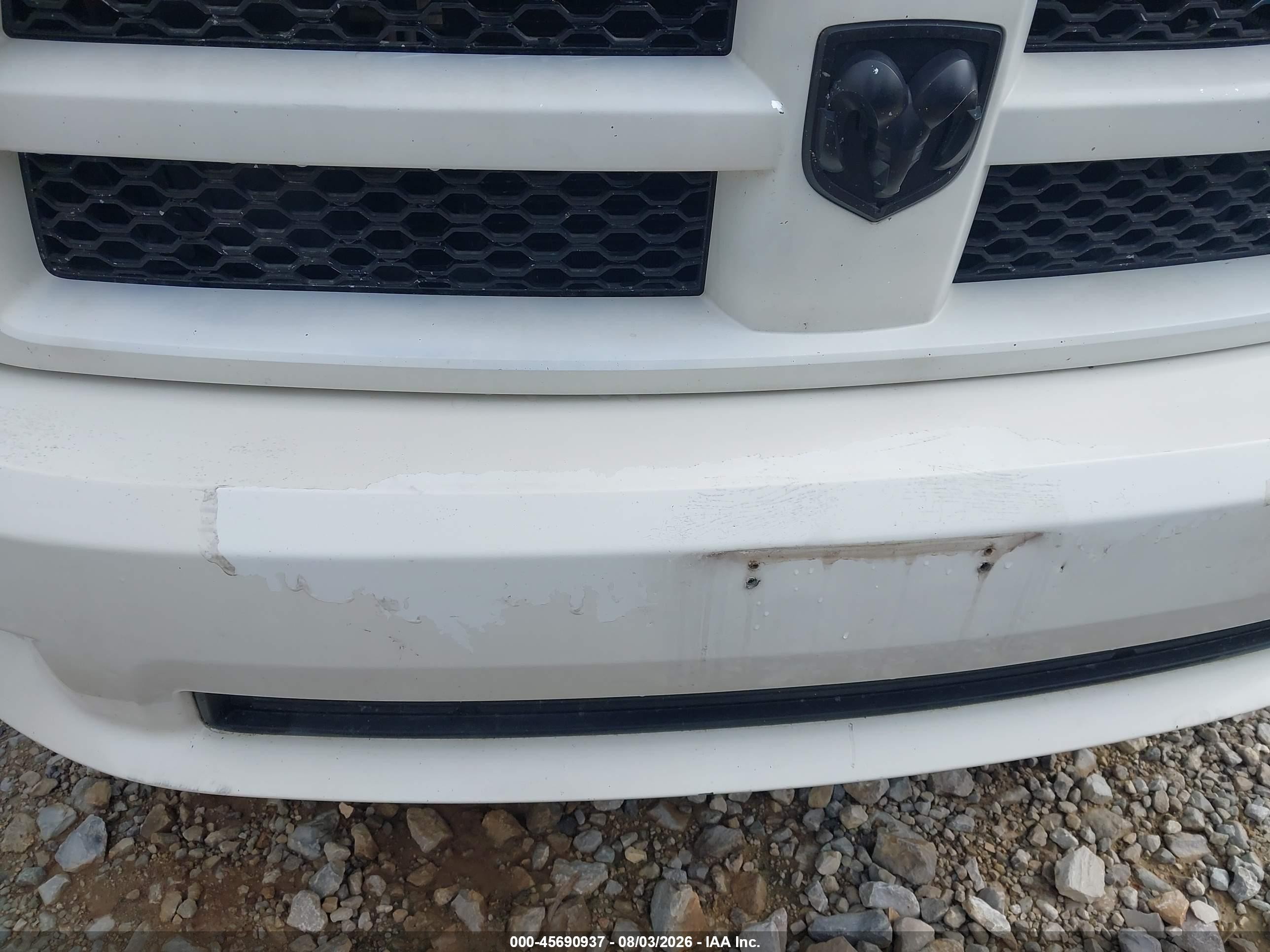 2009 Dodge Ram 1500 Slt/sport/trx White vin: 1D3HB13T69S743246