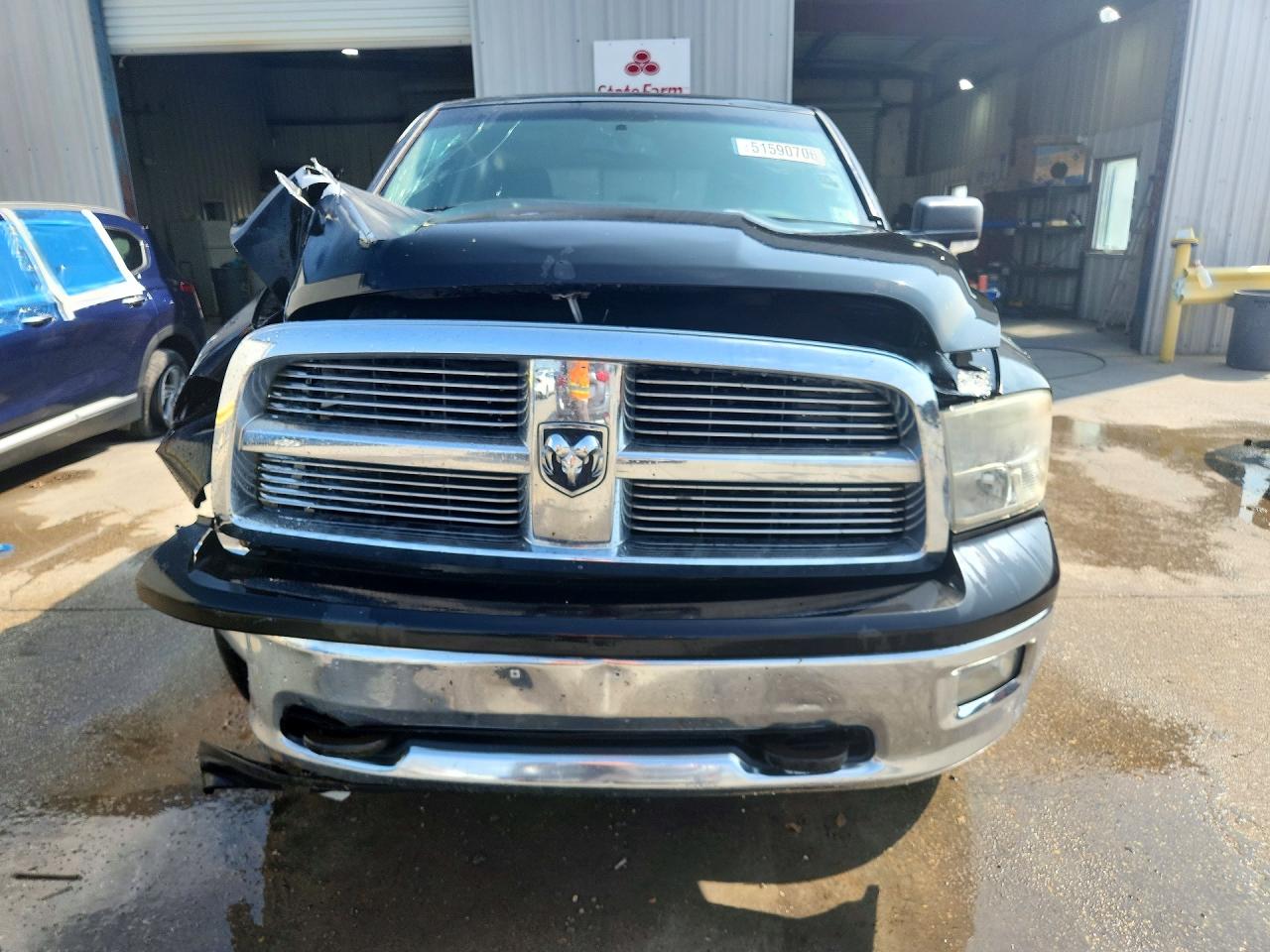 2009 Dodge Ram 1500 Black vin: 1D3HB13T79J529601