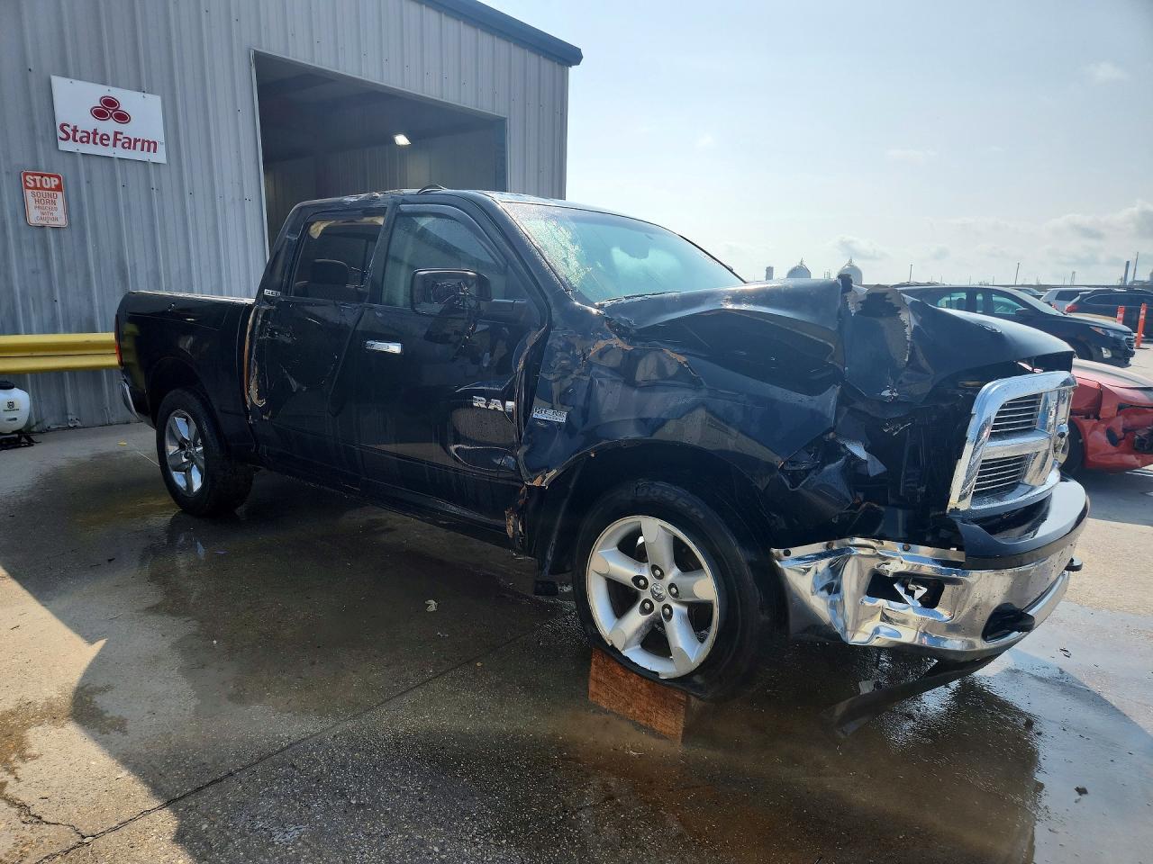 2009 Dodge Ram 1500 Black vin: 1D3HB13T79J529601