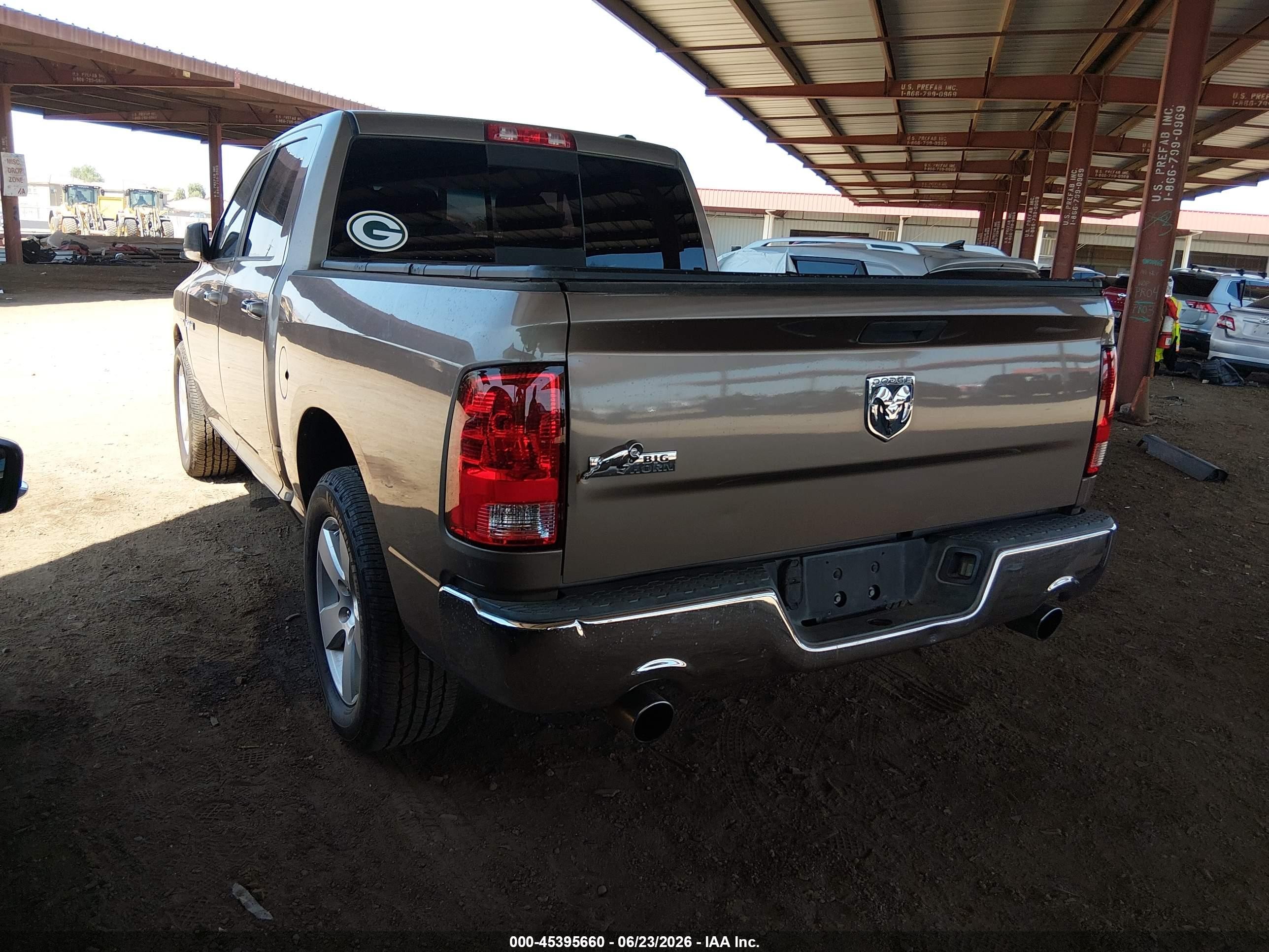 2009 Dodge Ram 1500 Slt/sport/trx Brown vin: 1D3HB13T89S733124