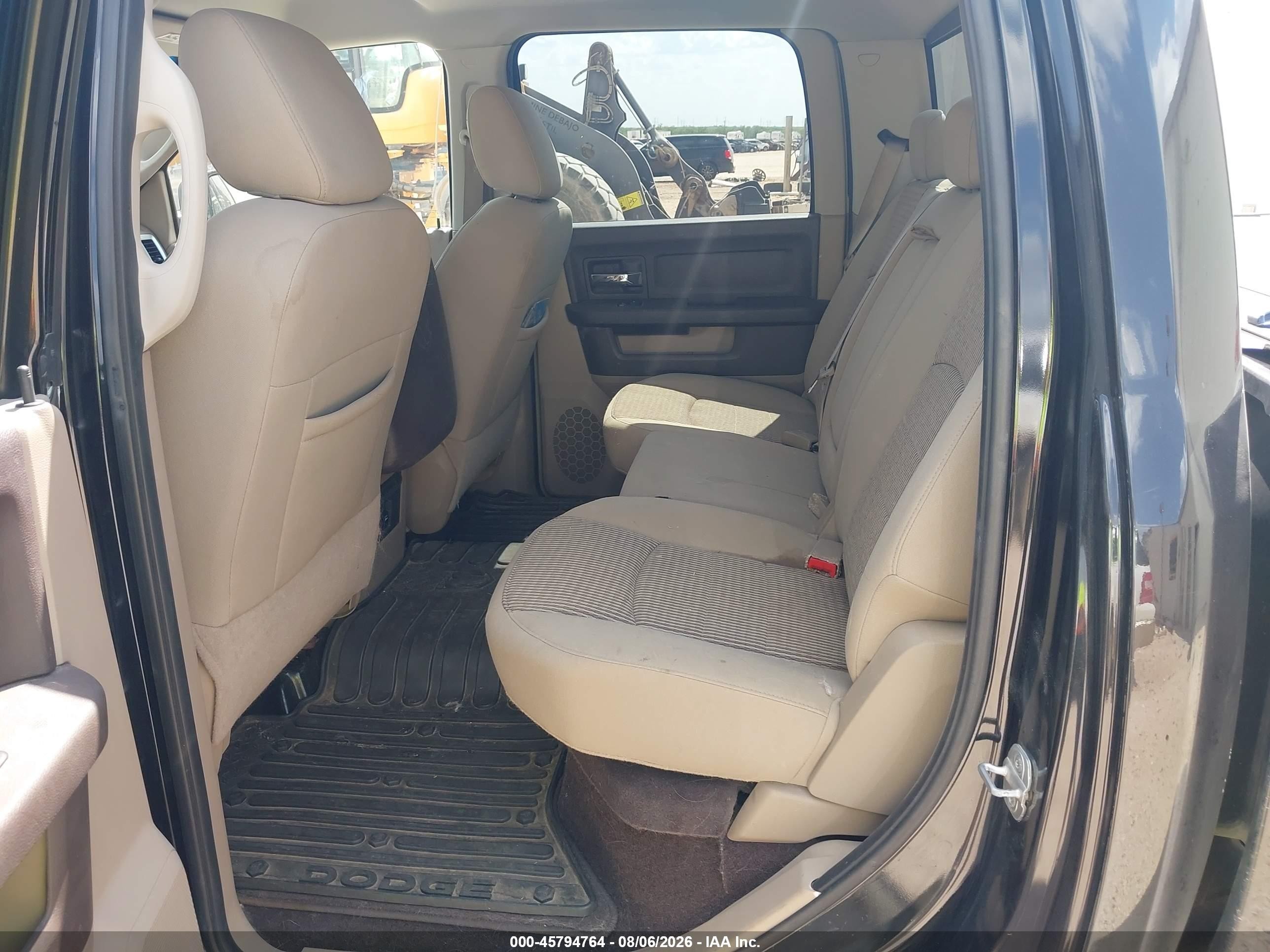 2009 Dodge Ram 1500 Slt/sport/trx Black vin: 1D3HB13T99S730930