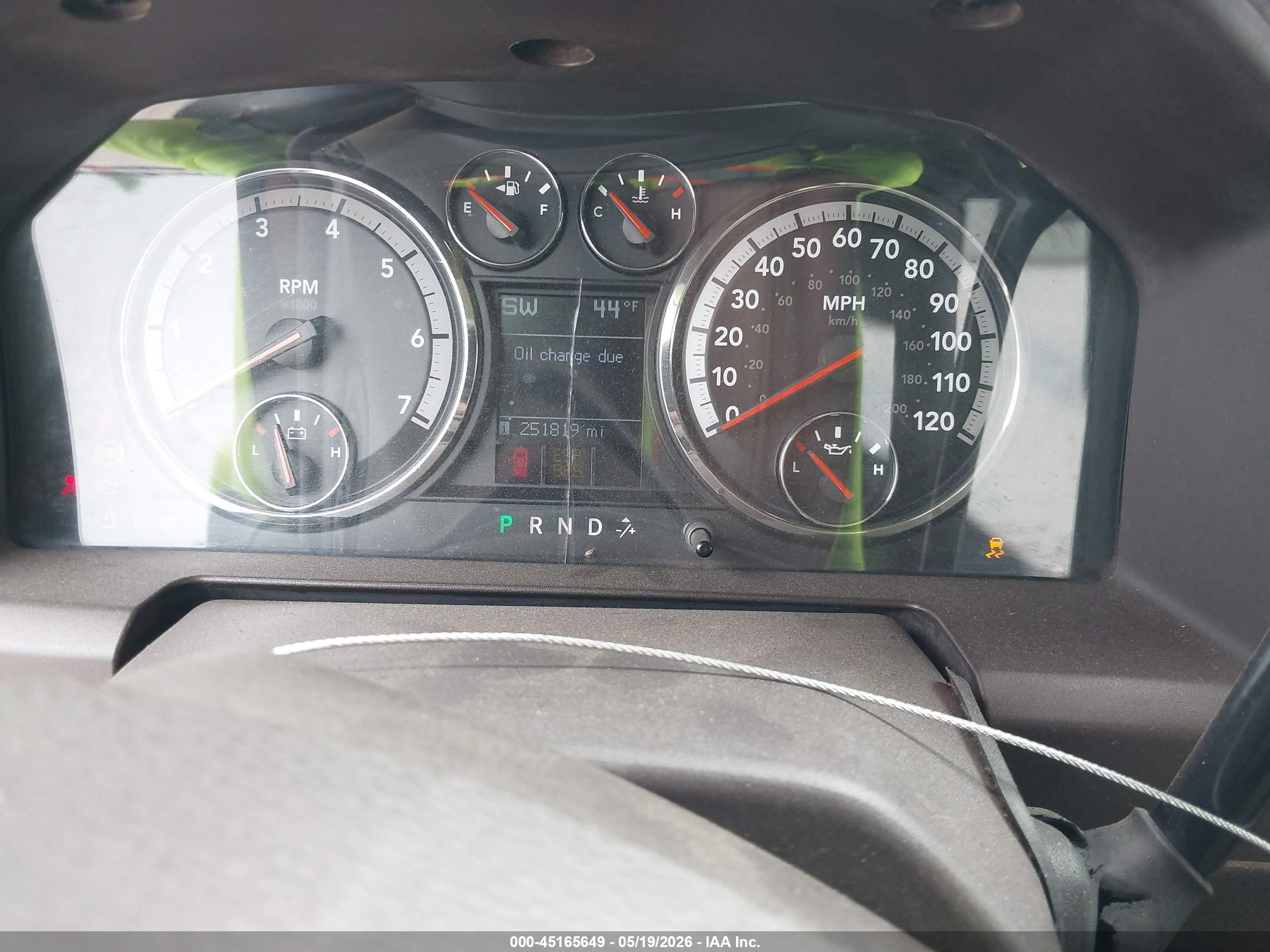 2009 Dodge Ram 1500 Slt/sport/trx Gray vin: 1D3HB13TX9S701016