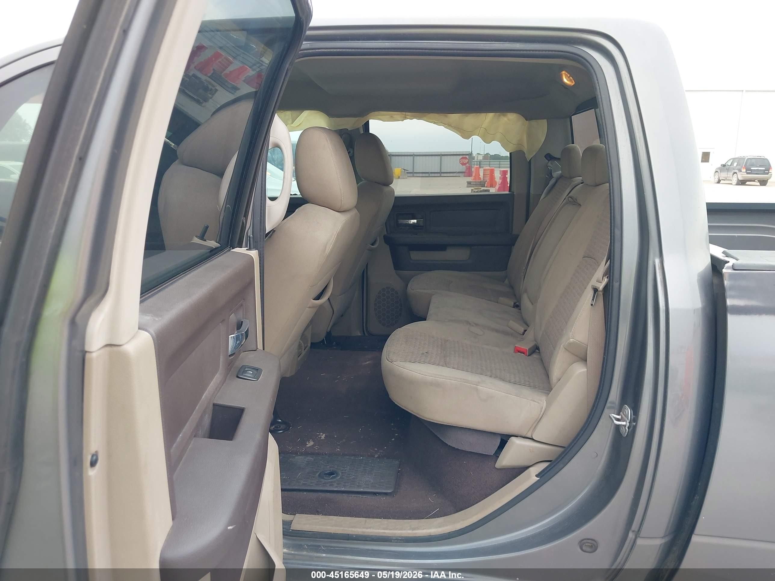 2009 Dodge Ram 1500 Slt/sport/trx Gray vin: 1D3HB13TX9S701016