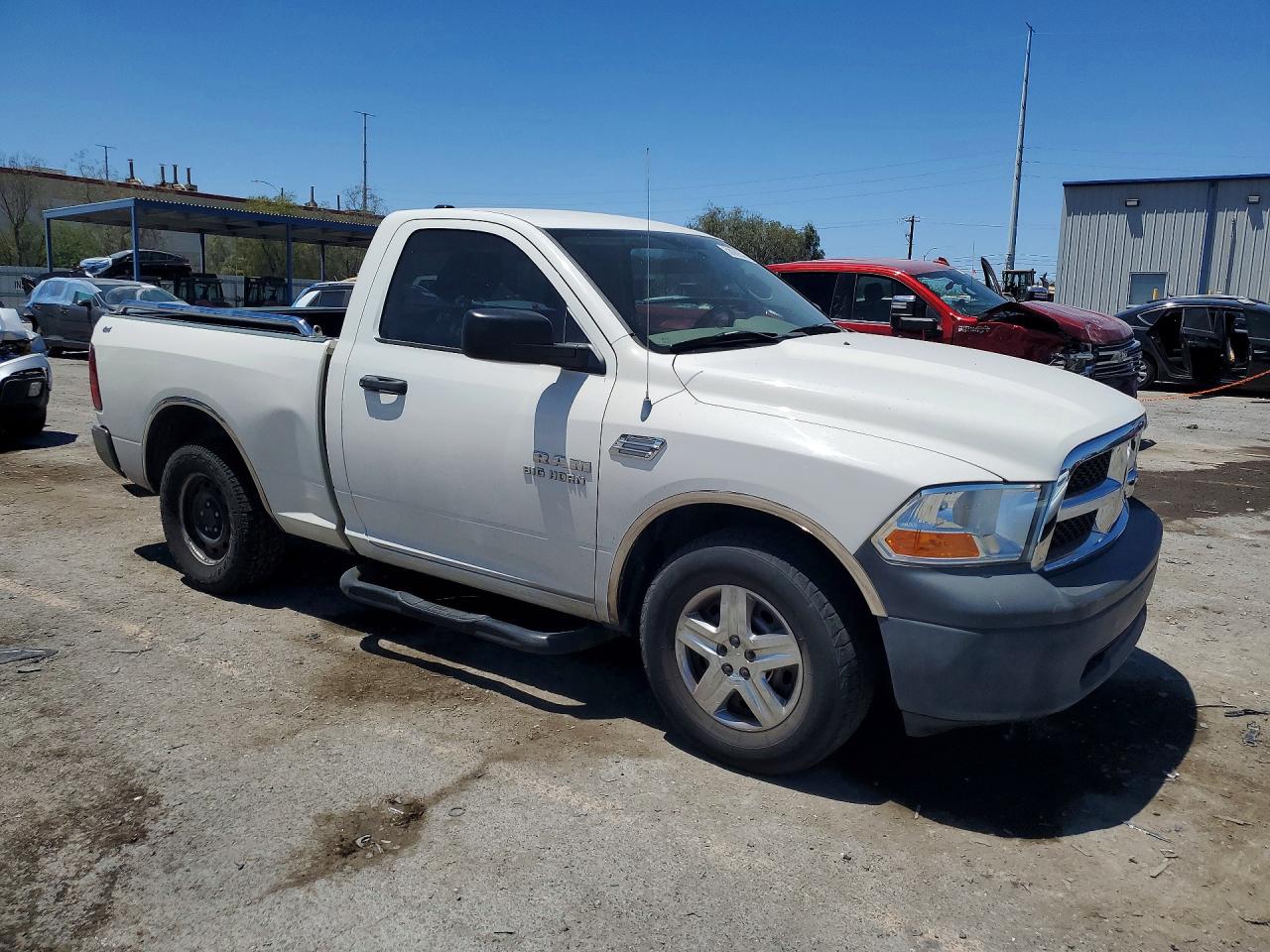 2009 Dodge Ram 1500 White vin: 1D3HB16K29J500655