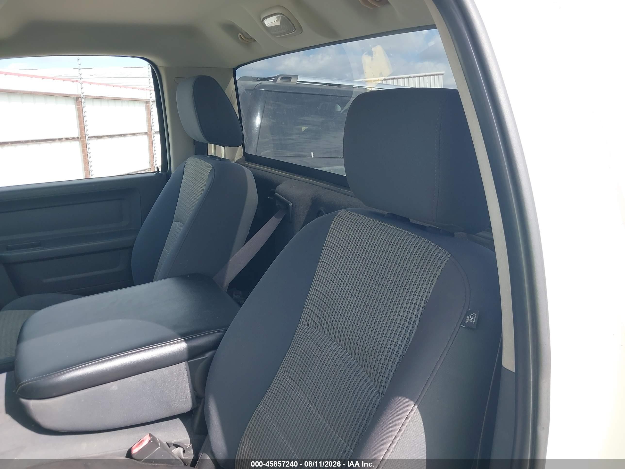 2009 Dodge Ram 1500 St White vin: 1D3HB16K99J502449