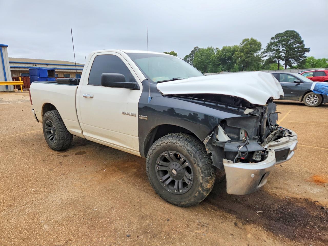 2009 Dodge Ram 1500 Белый vin: 1D3HB16P09J527574