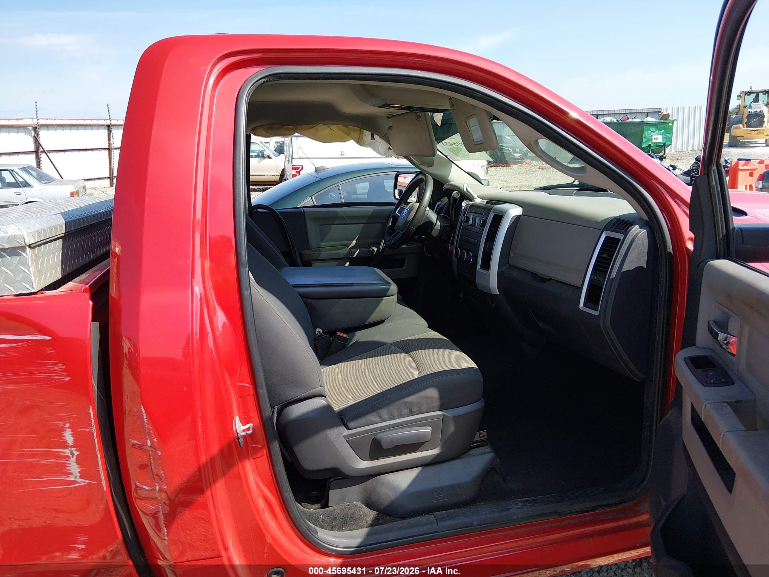 2009 Dodge Ram 1500 Slt/trx Red vin: 1D3HB16P89J523059