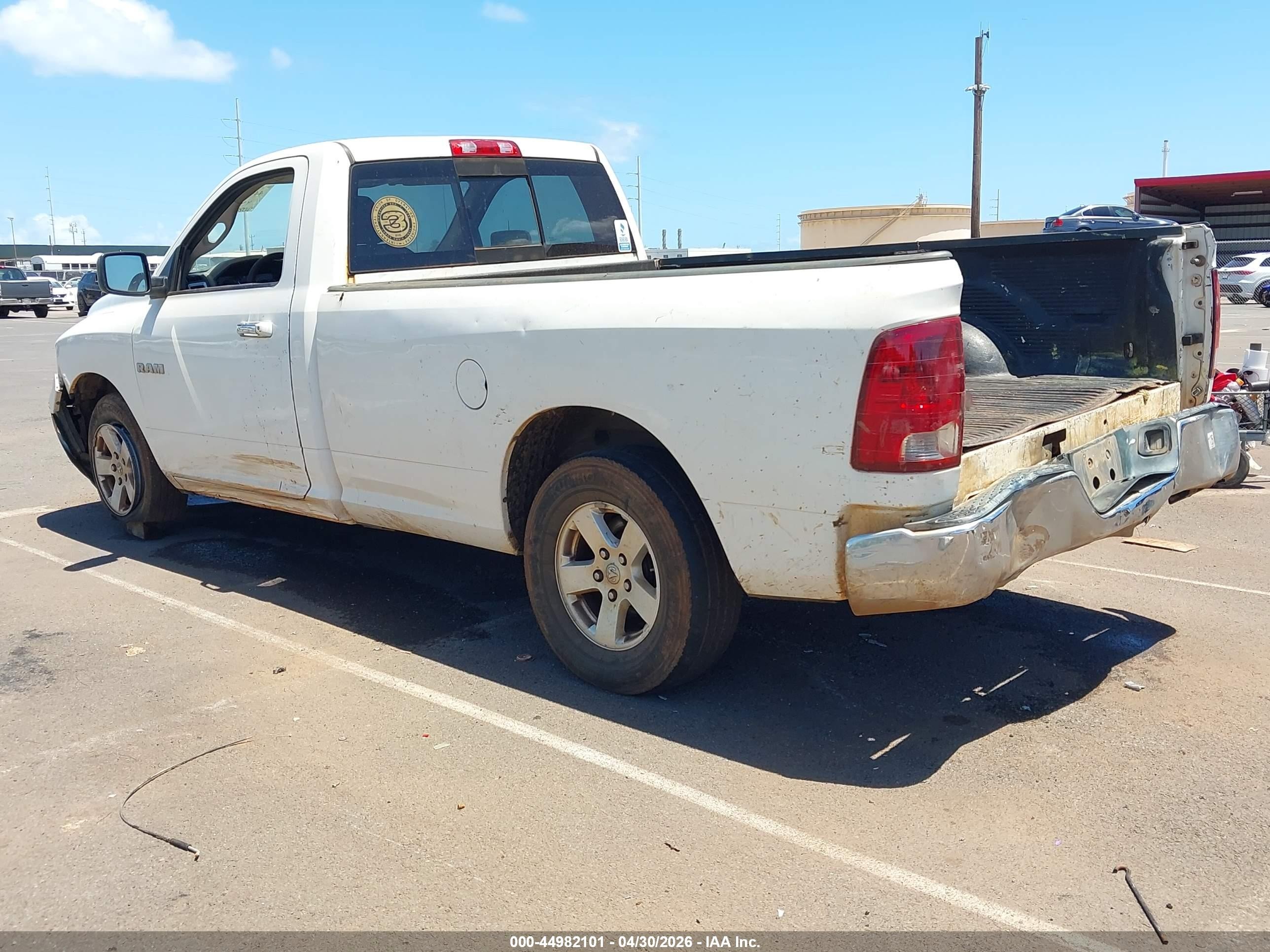2009 Dodge Ram 1500 Slt/trx White vin: 1D3HB16P99J515987