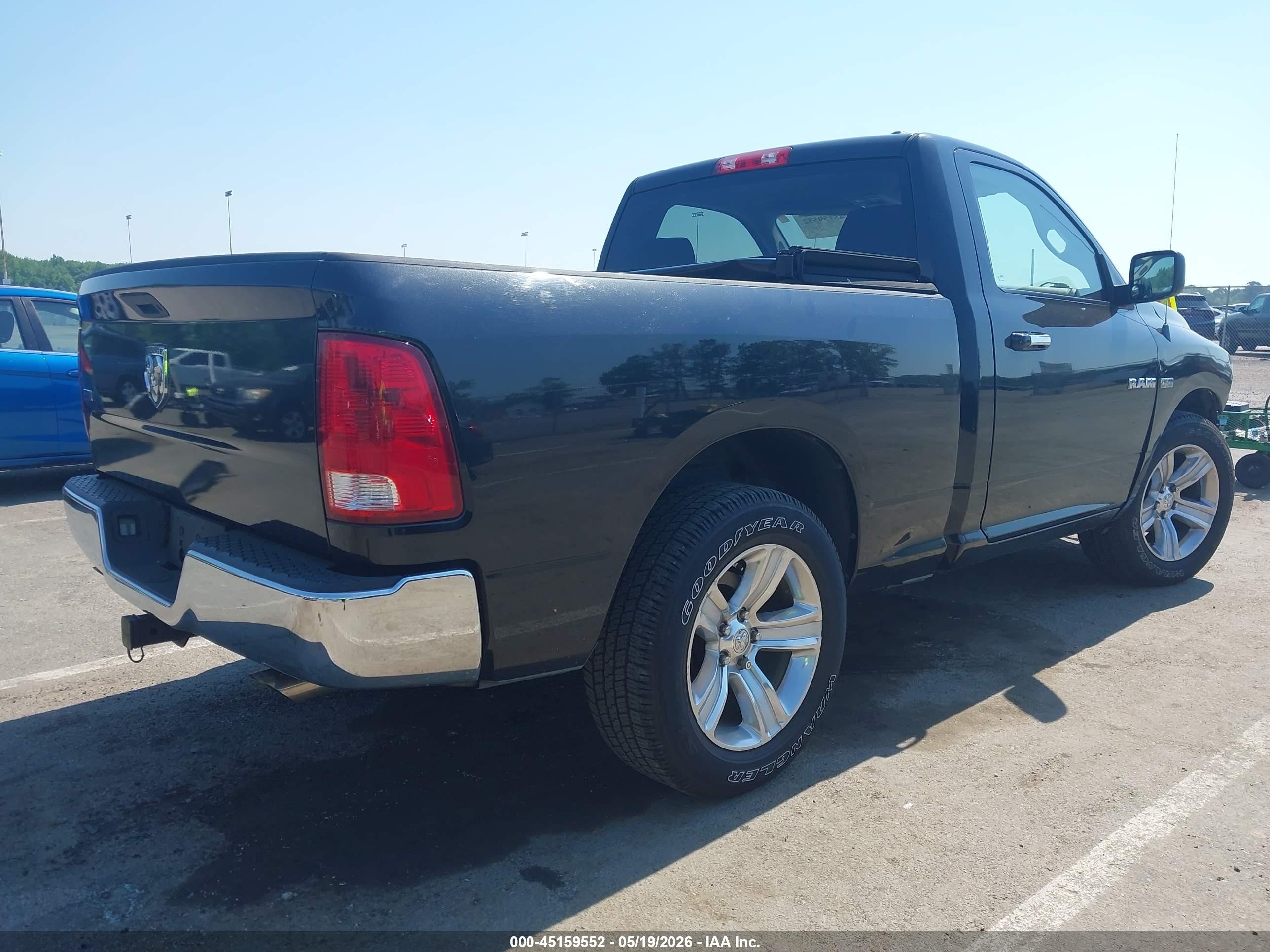 2009 Dodge Ram 1500 Slt/sport/trx Black vin: 1D3HB16T29J529484