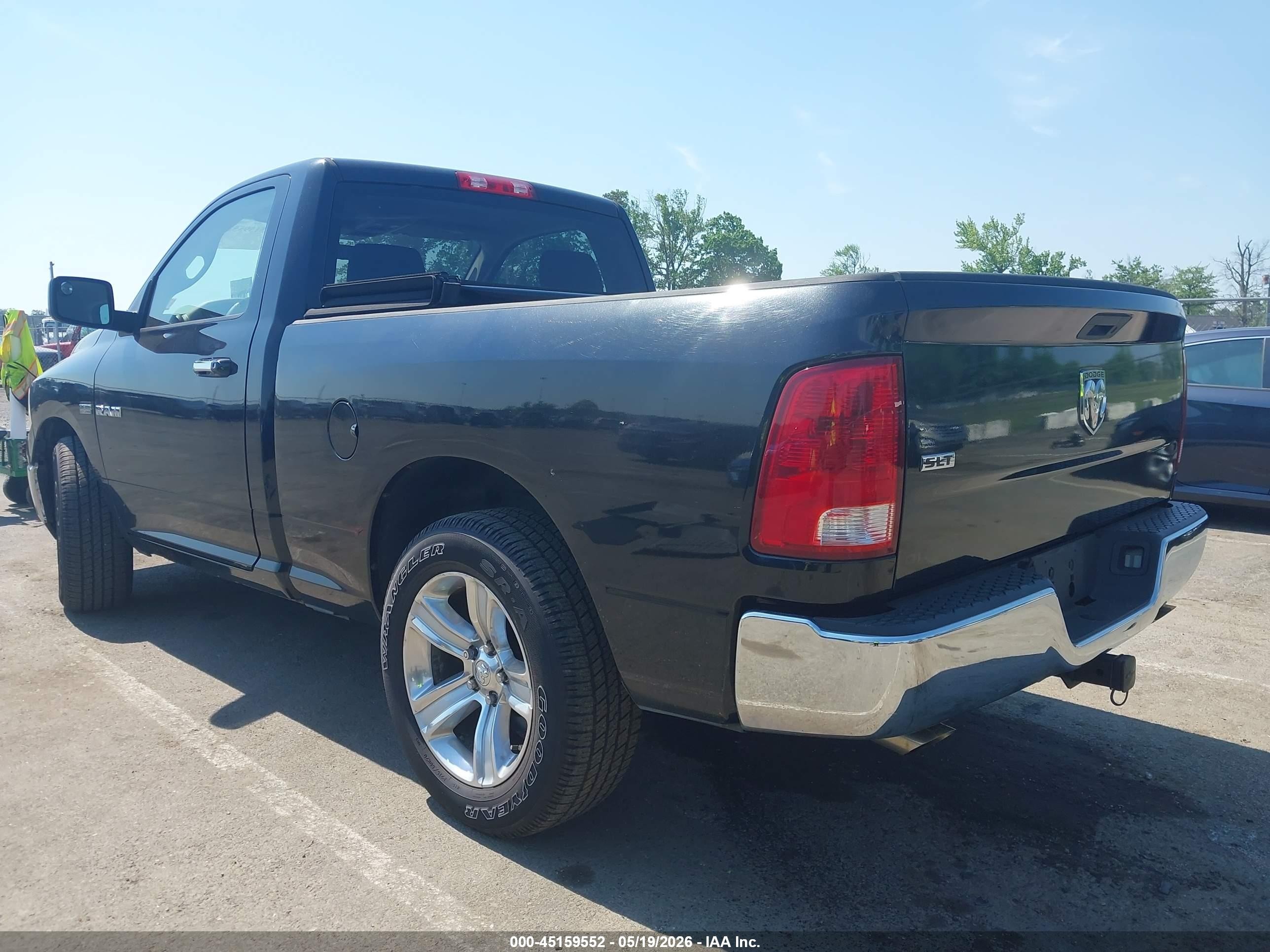 2009 Dodge Ram 1500 Slt/sport/trx Black vin: 1D3HB16T29J529484