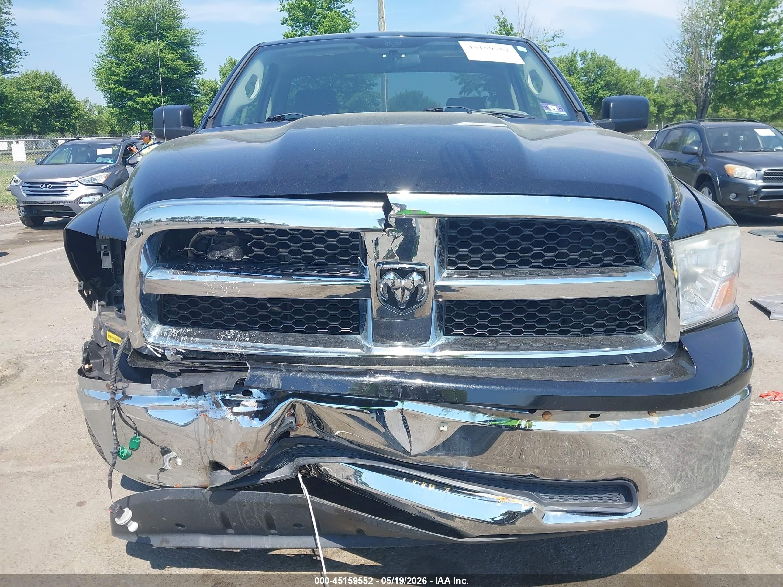 2009 Dodge Ram 1500 Slt/sport/trx Black vin: 1D3HB16T29J529484