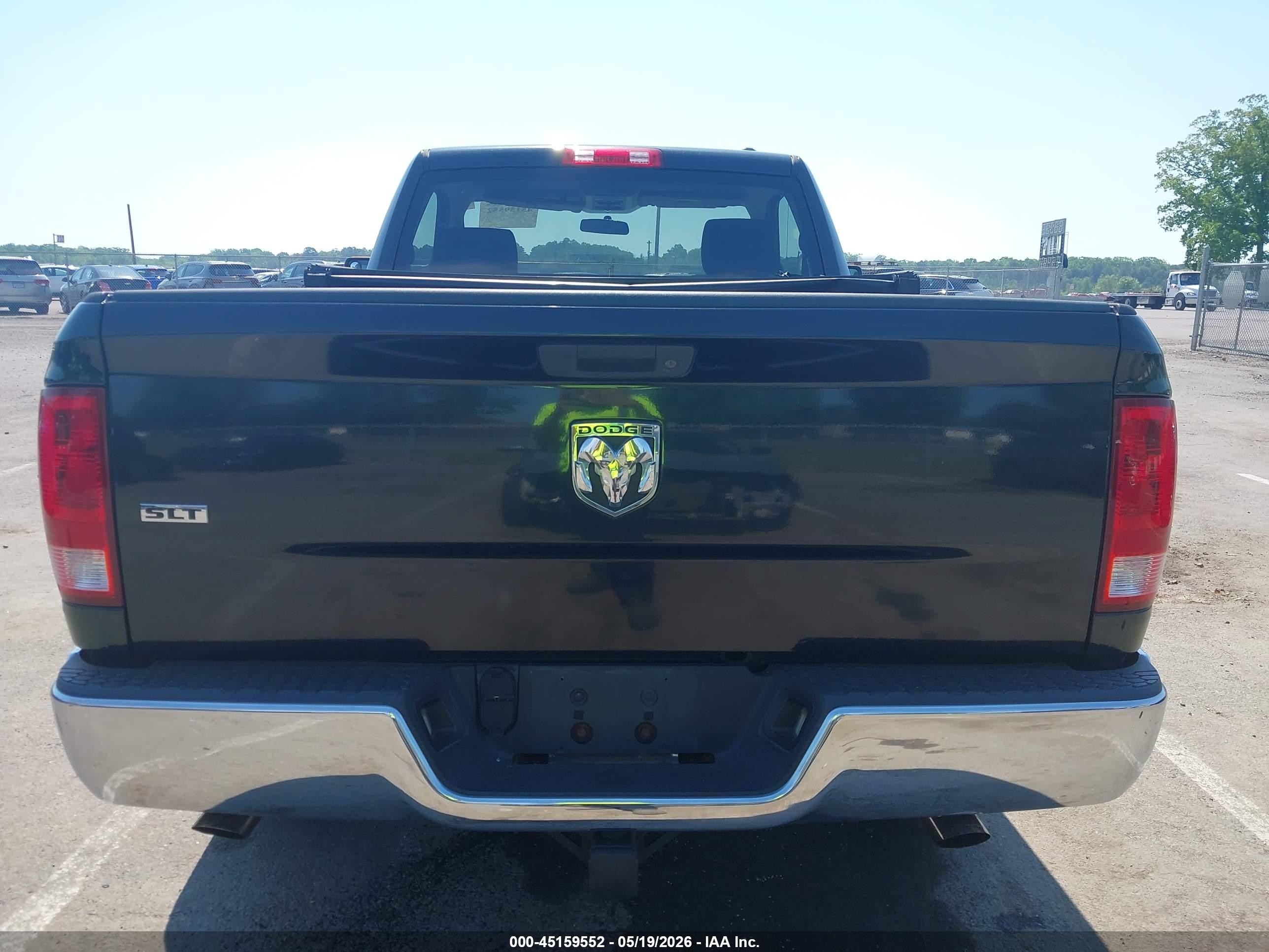 2009 Dodge Ram 1500 Slt/sport/trx Black vin: 1D3HB16T29J529484