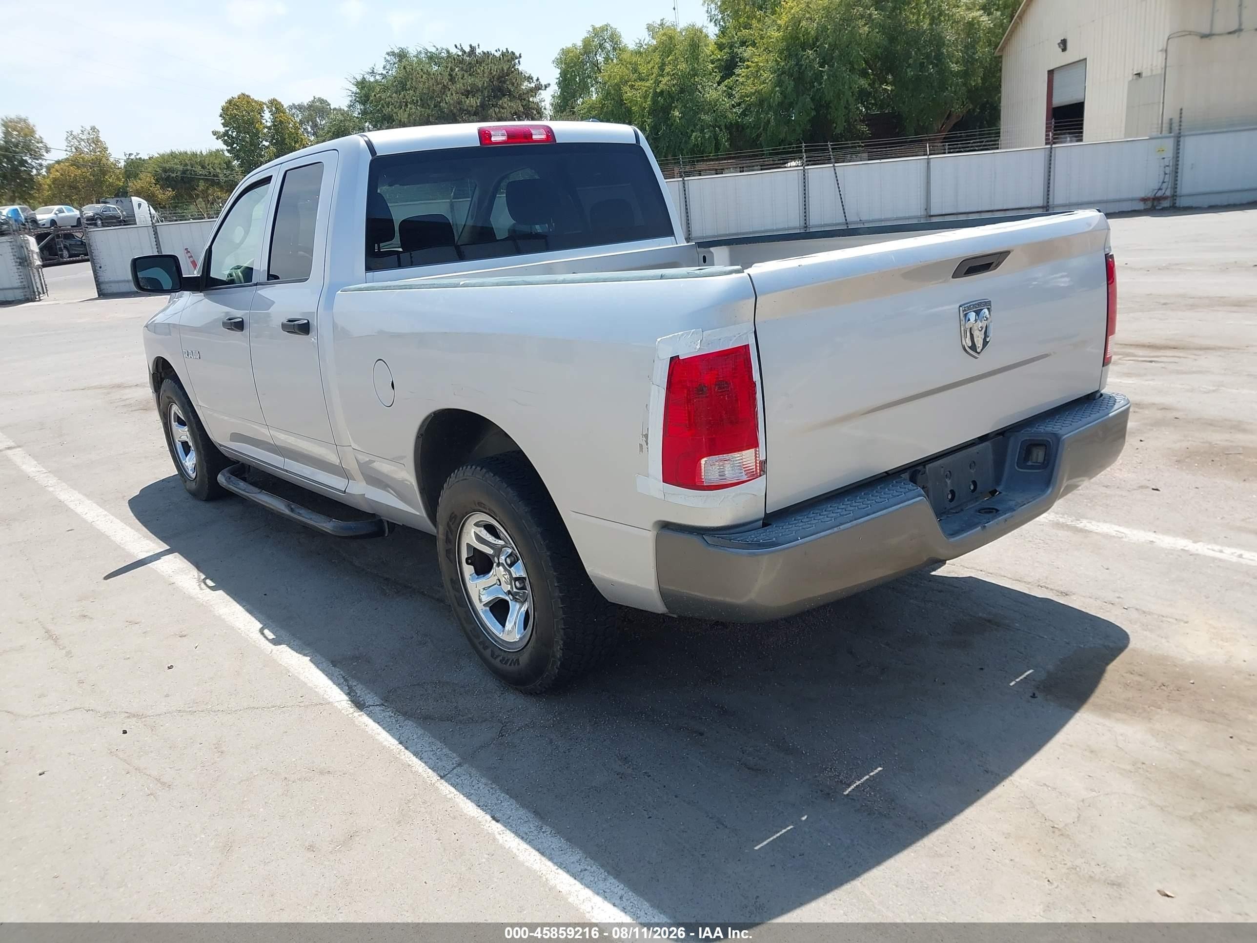 2009 Dodge Ram 1500 St Silver vin: 1D3HB18K29S745964
