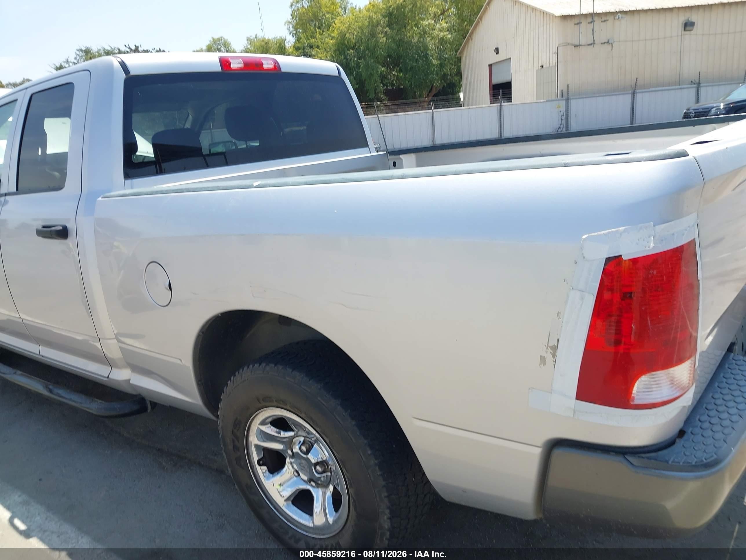 2009 Dodge Ram 1500 St Silver vin: 1D3HB18K29S745964