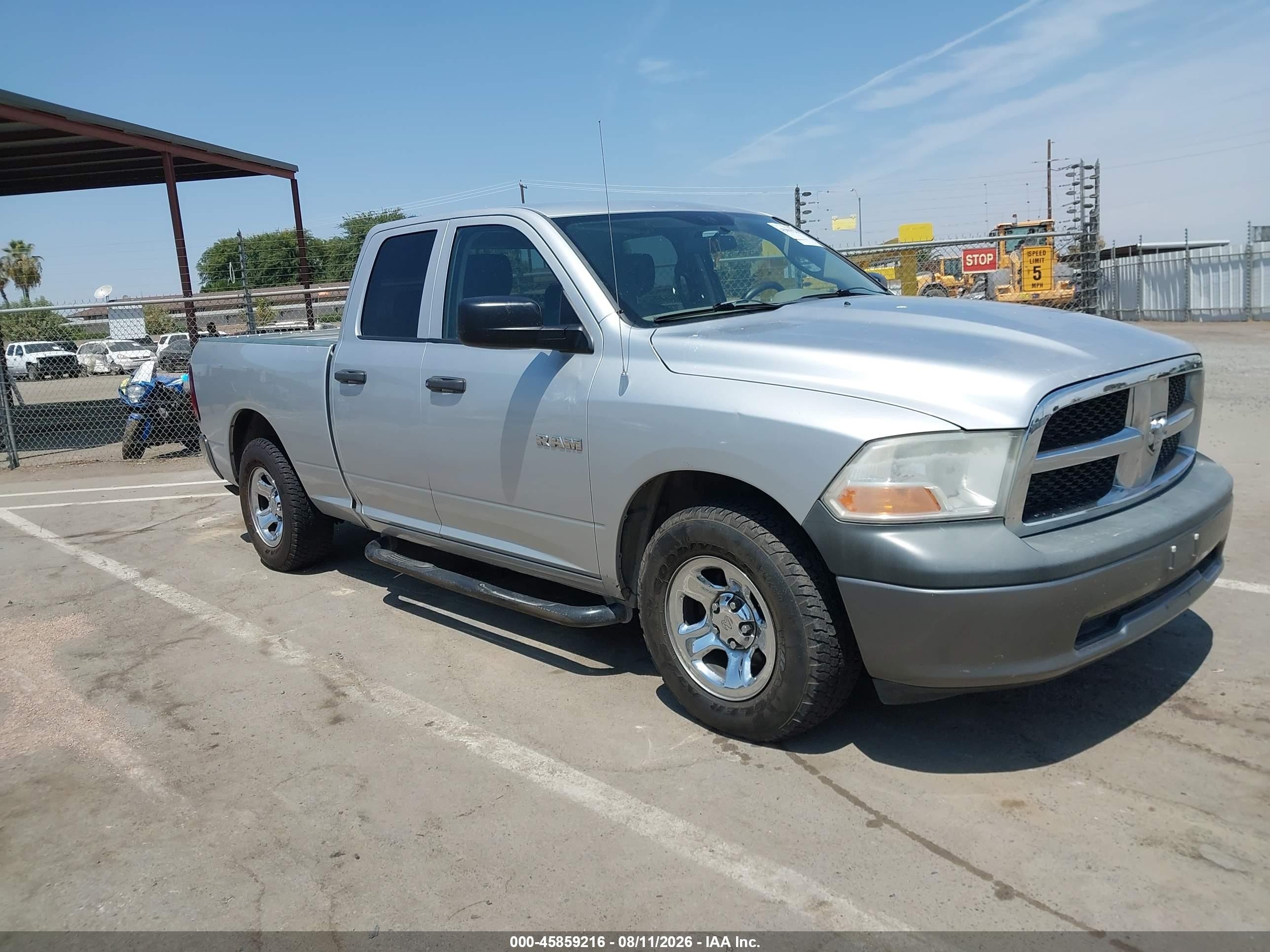2009 Dodge Ram 1500 St Silver vin: 1D3HB18K29S745964