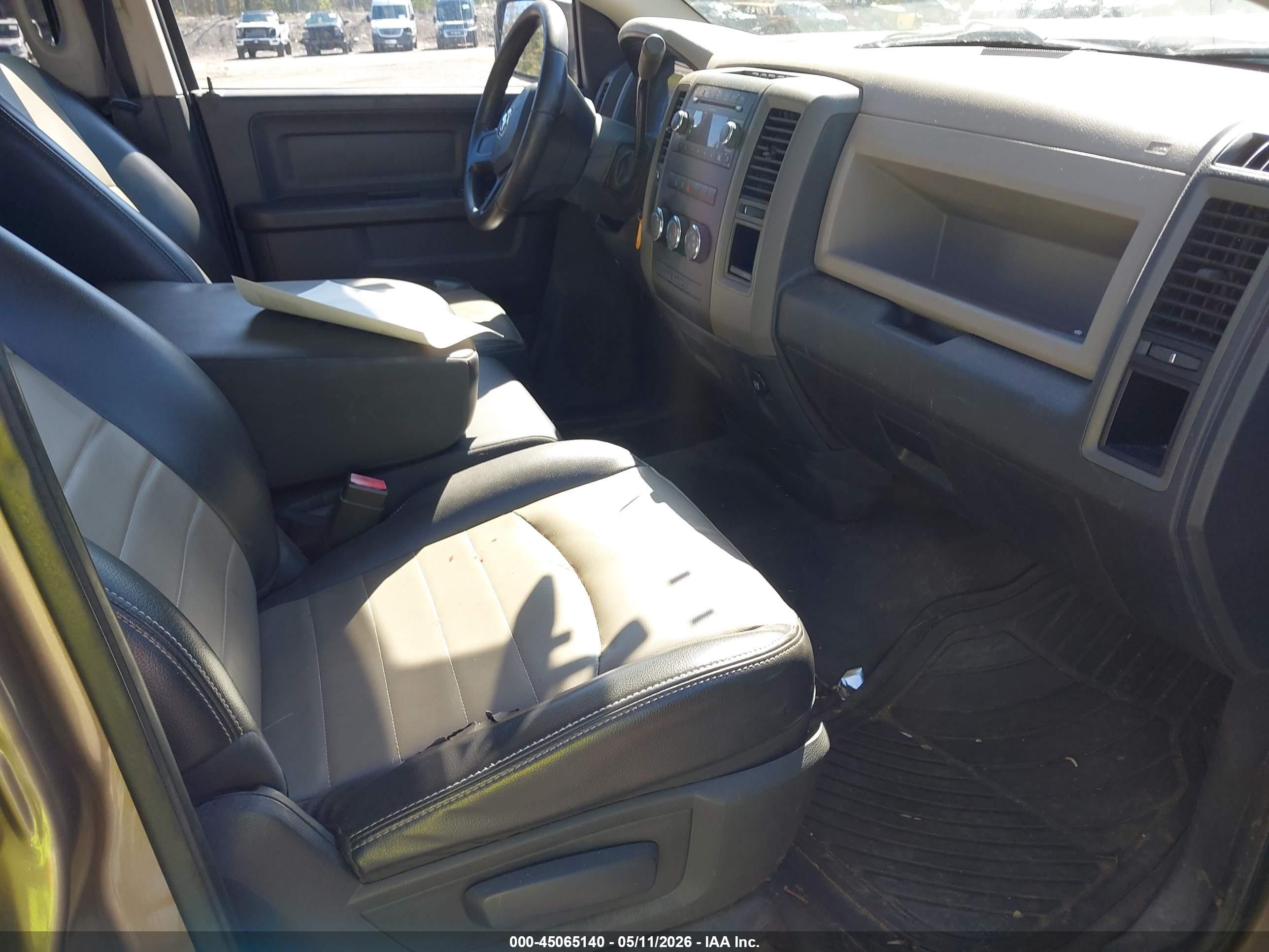 2009 Dodge Ram 1500 St Brown vin: 1D3HB18K39S791125