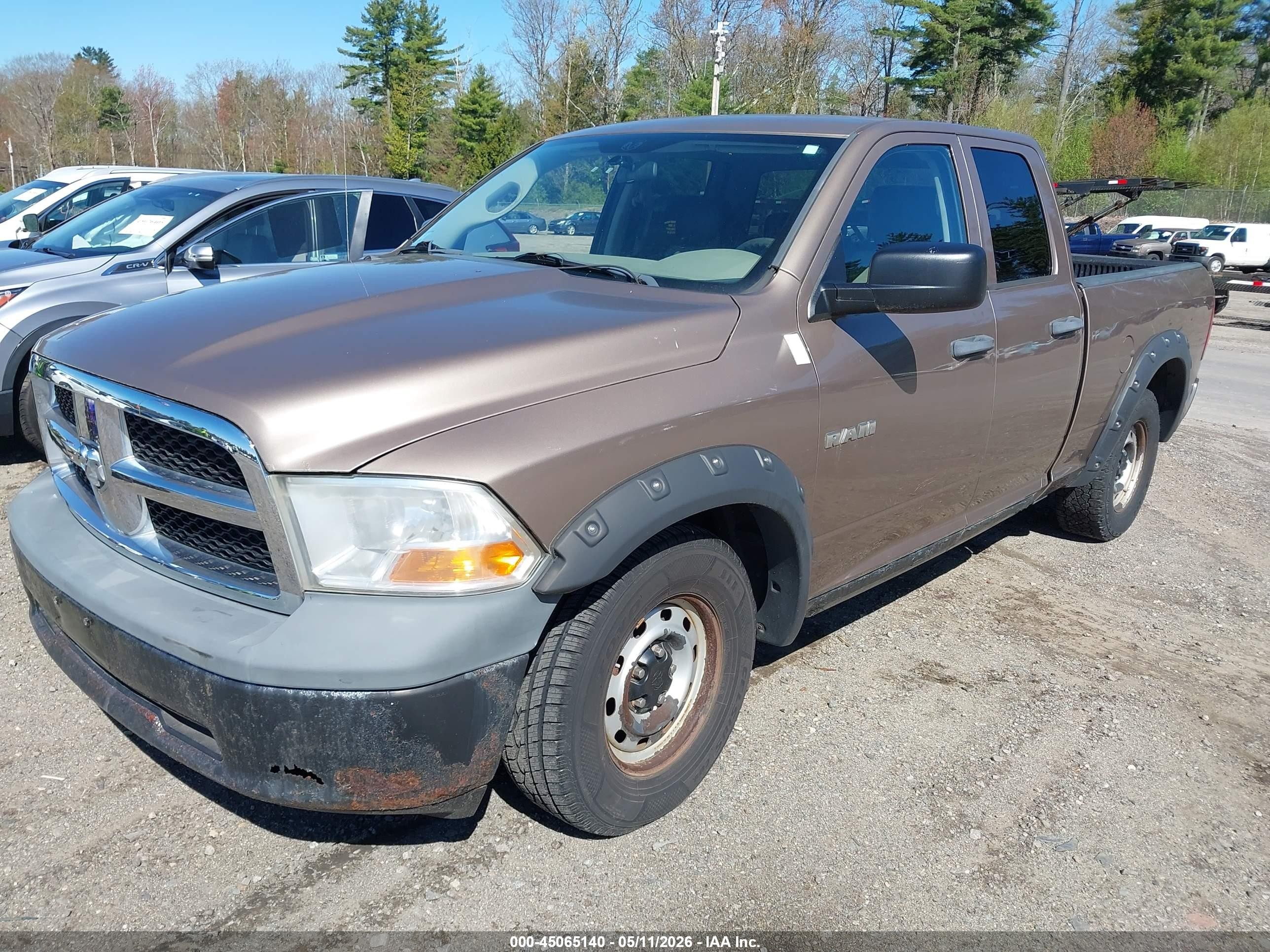 2009 Dodge Ram 1500 St Brown vin: 1D3HB18K39S791125