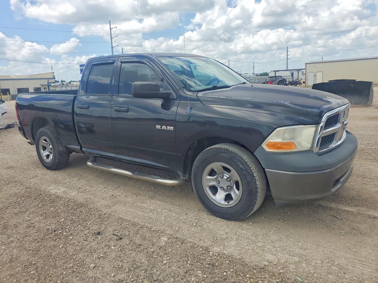 2009 Dodge Ram 1500 Black vin: 1D3HB18K99S700682