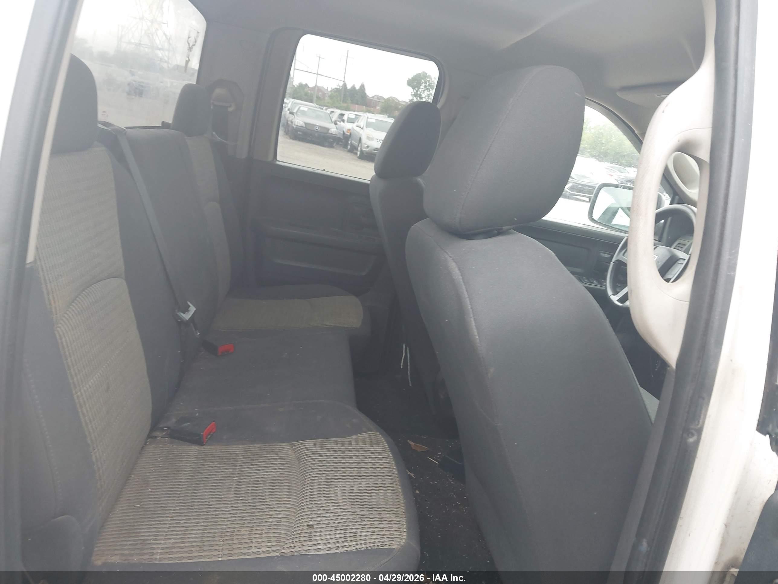 2009 Dodge Ram 1500 St White vin: 1D3HB18K99S794689