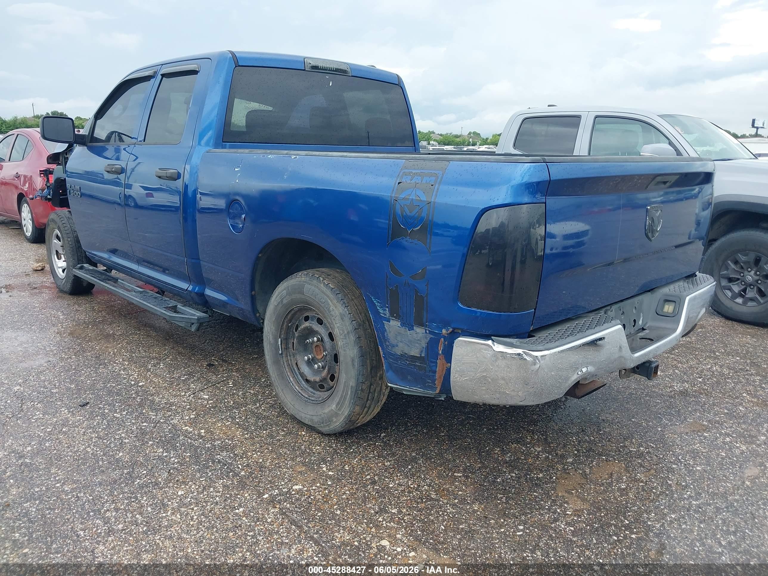 2009 Dodge Ram 1500 St Синий vin: 1D3HB18KX9S794703