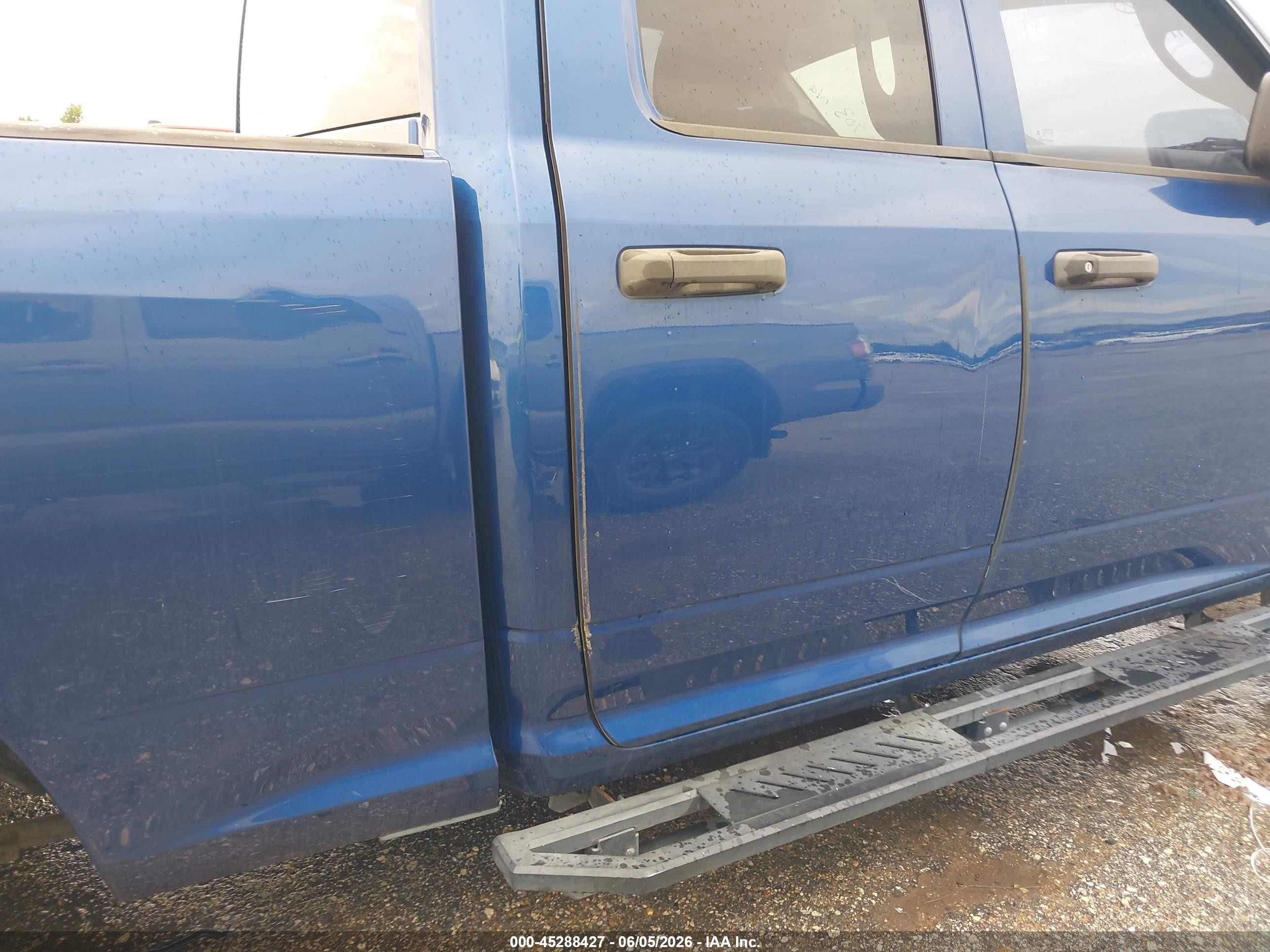 2009 Dodge Ram 1500 St Синий vin: 1D3HB18KX9S794703
