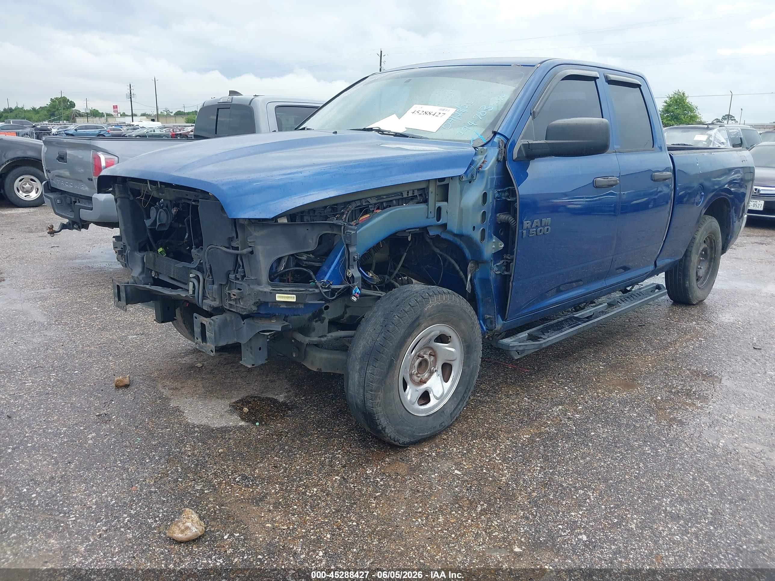 2009 Dodge Ram 1500 St Синий vin: 1D3HB18KX9S794703