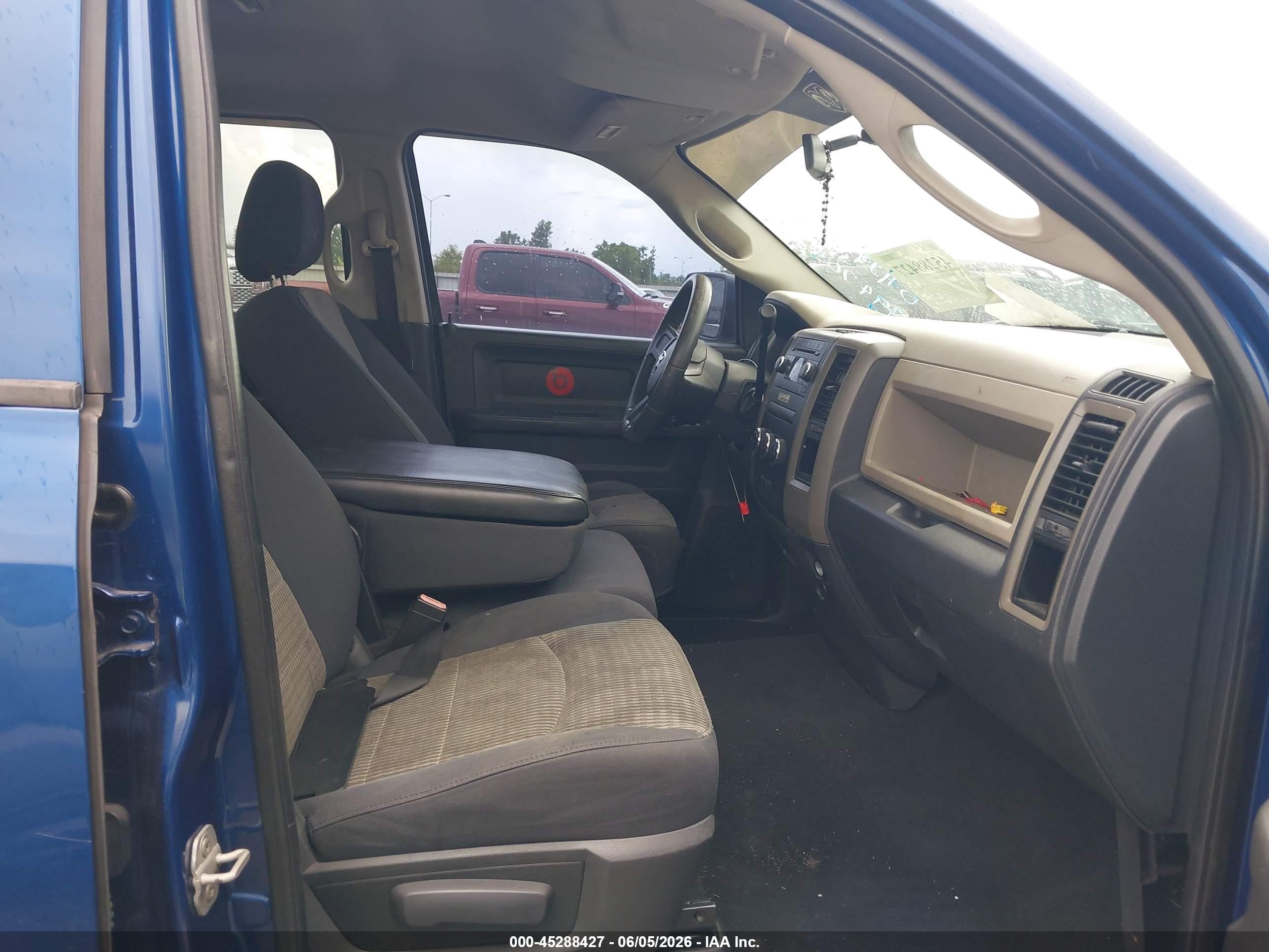 2009 Dodge Ram 1500 St Синий vin: 1D3HB18KX9S794703