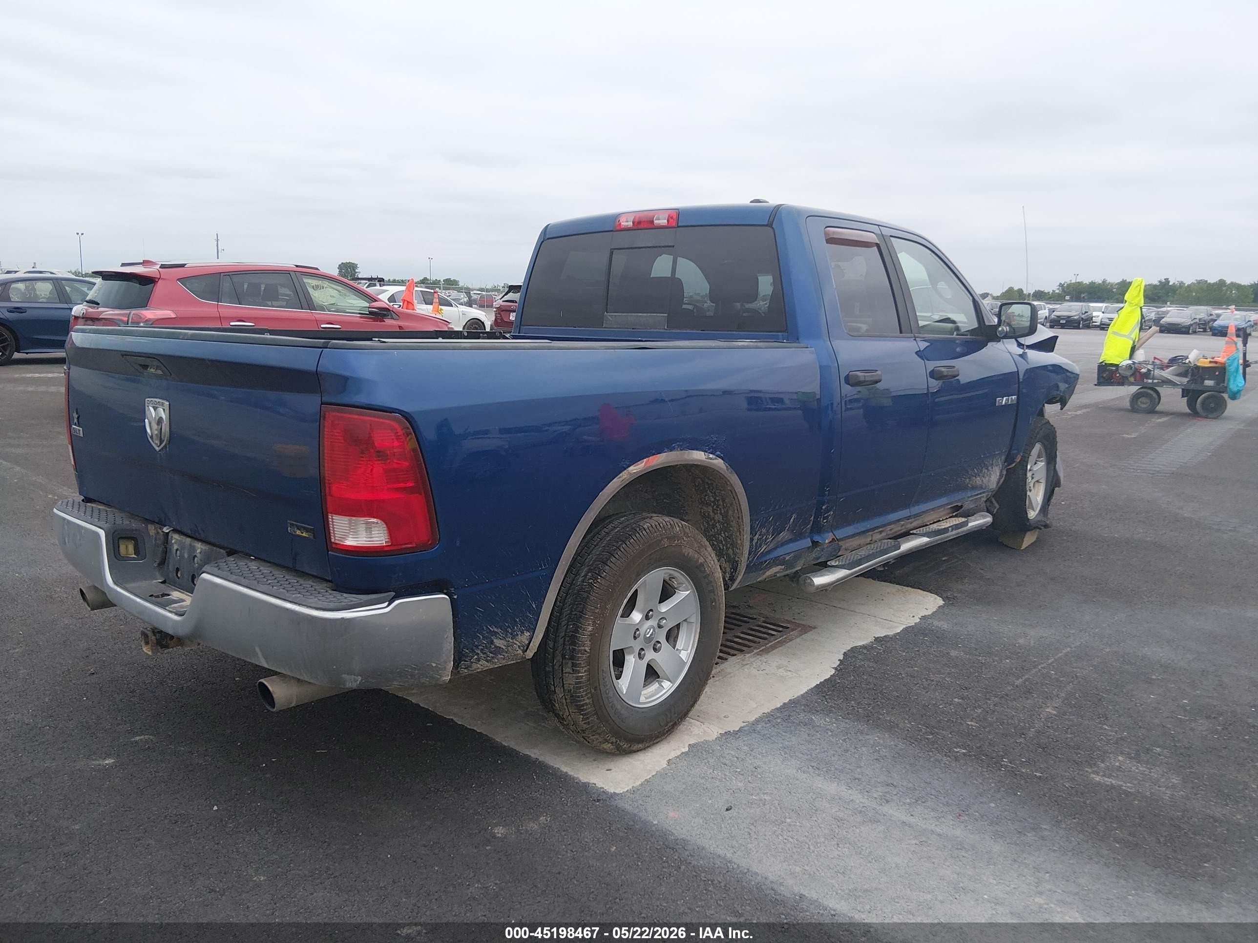 2009 Dodge Ram 1500 Slt/sport/trx Синий vin: 1D3HB18P09S722646