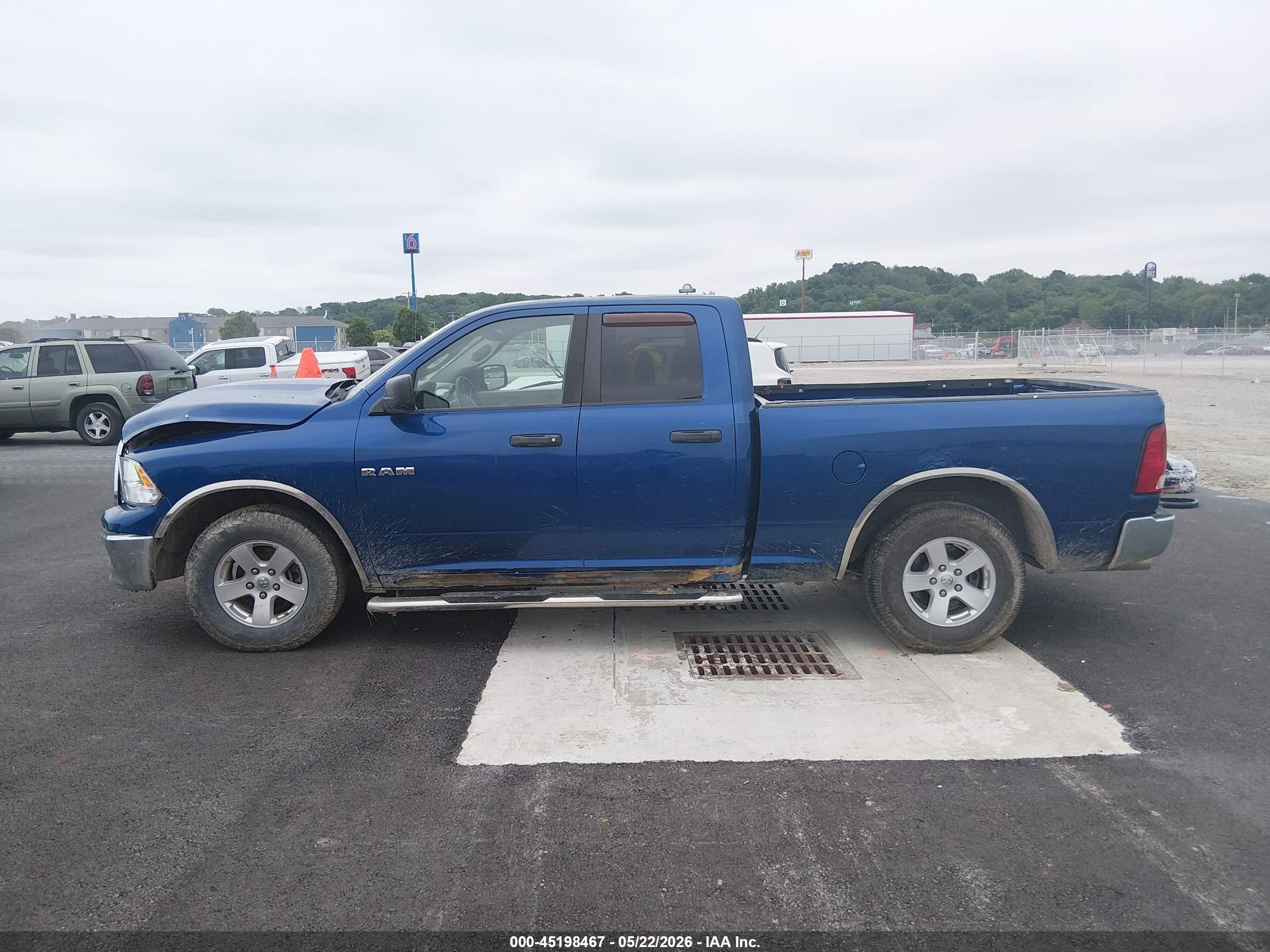 2009 Dodge Ram 1500 Slt/sport/trx Синий vin: 1D3HB18P09S722646