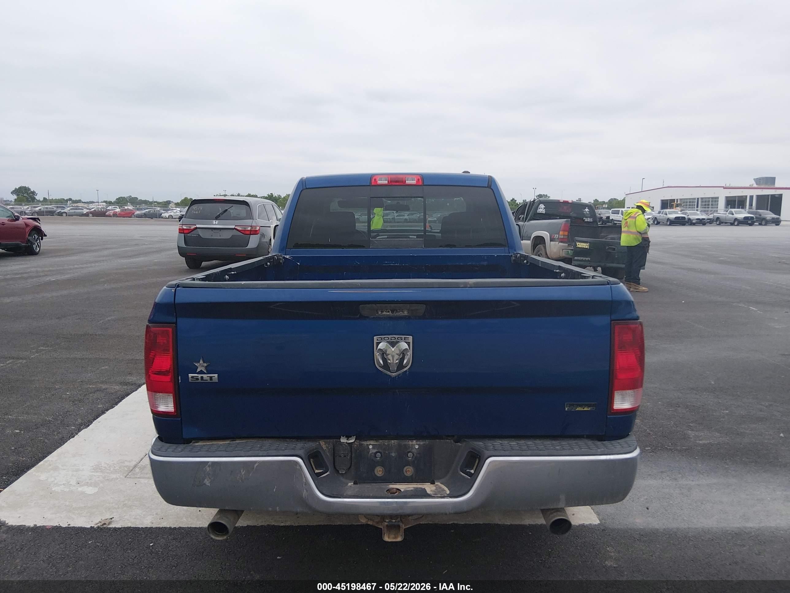 2009 Dodge Ram 1500 Slt/sport/trx Синий vin: 1D3HB18P09S722646
