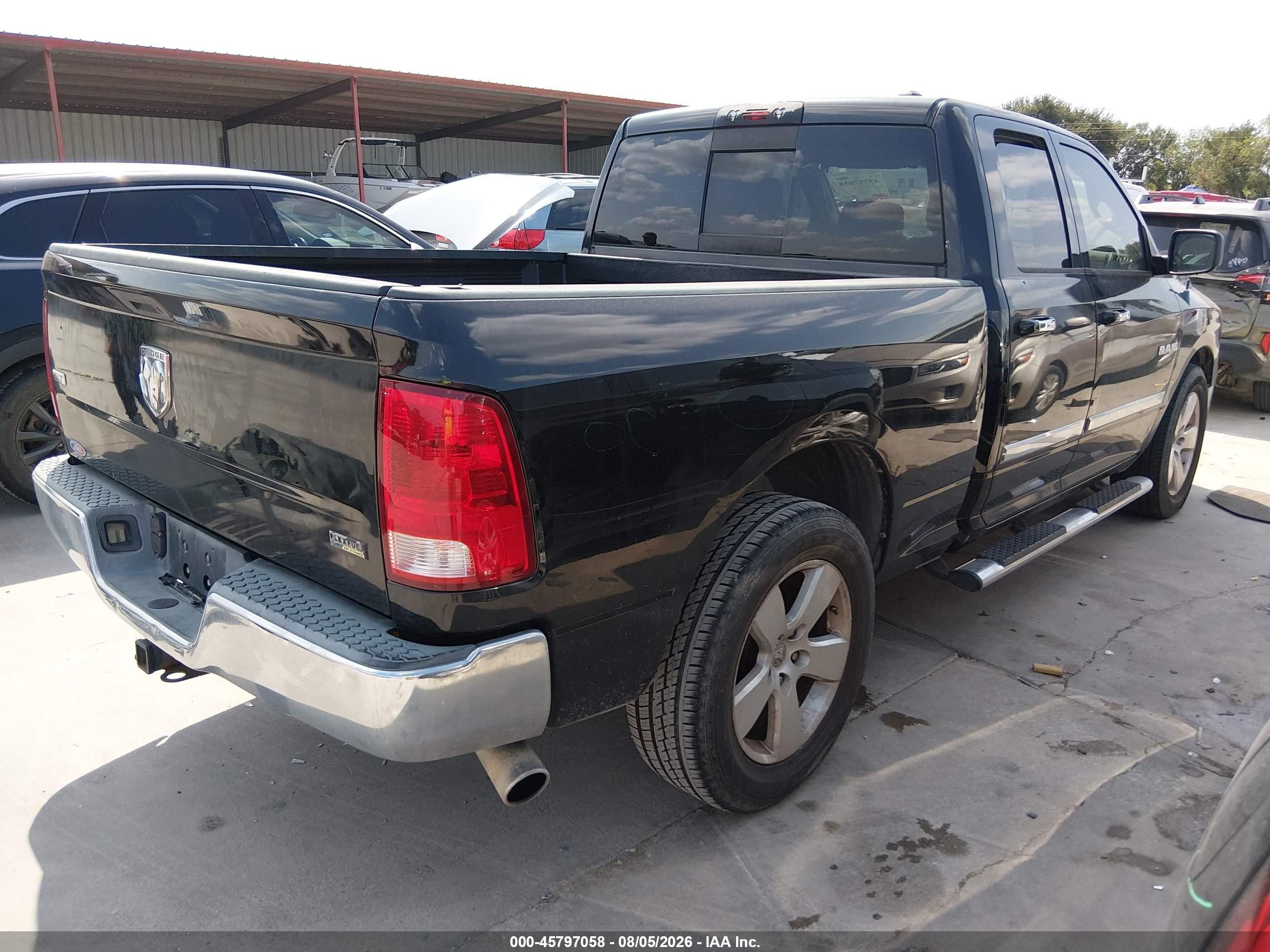 2009 Dodge Ram 1500 Slt/sport/trx Black vin: 1D3HB18P19S767580