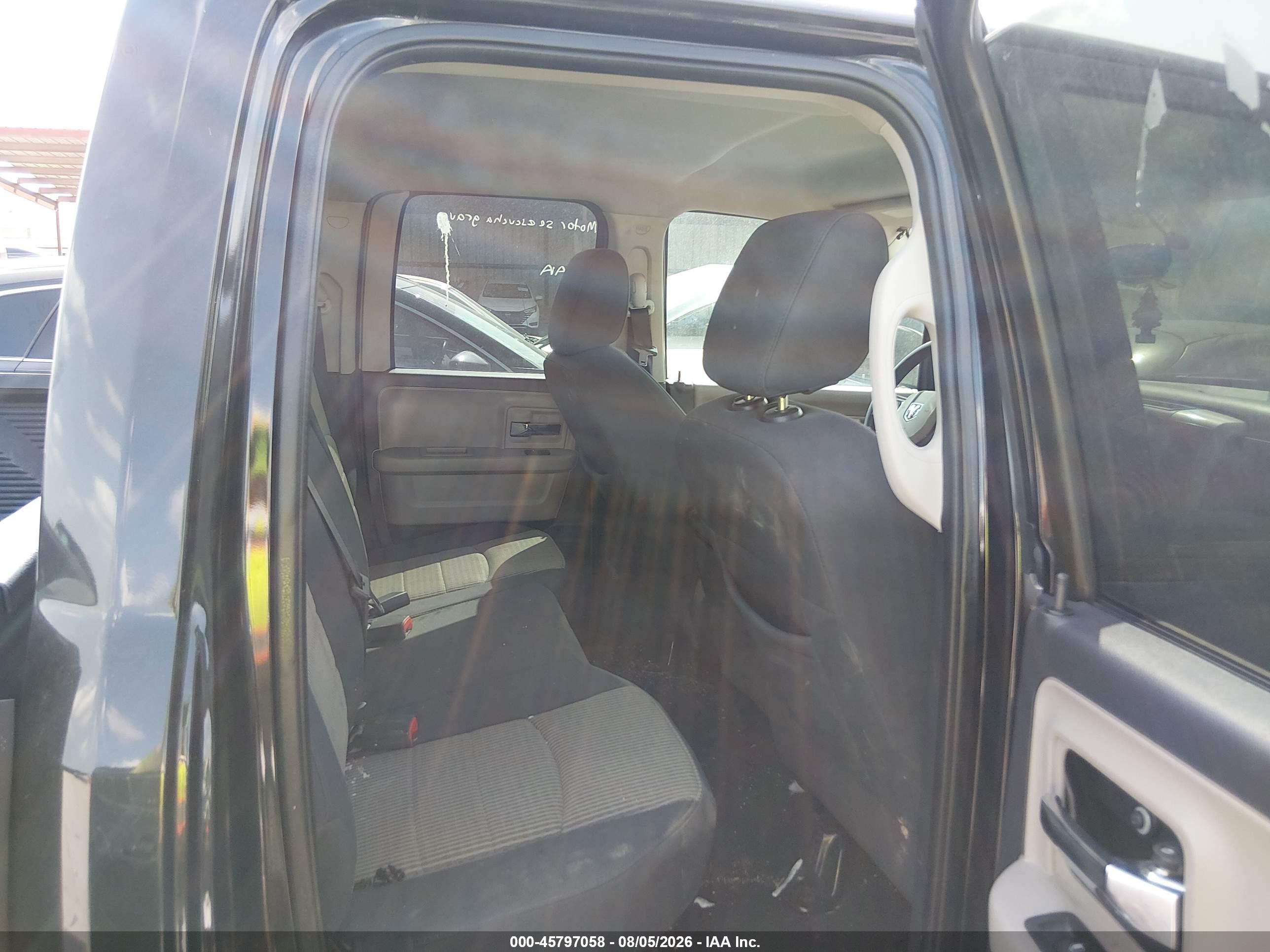 2009 Dodge Ram 1500 Slt/sport/trx Black vin: 1D3HB18P19S767580