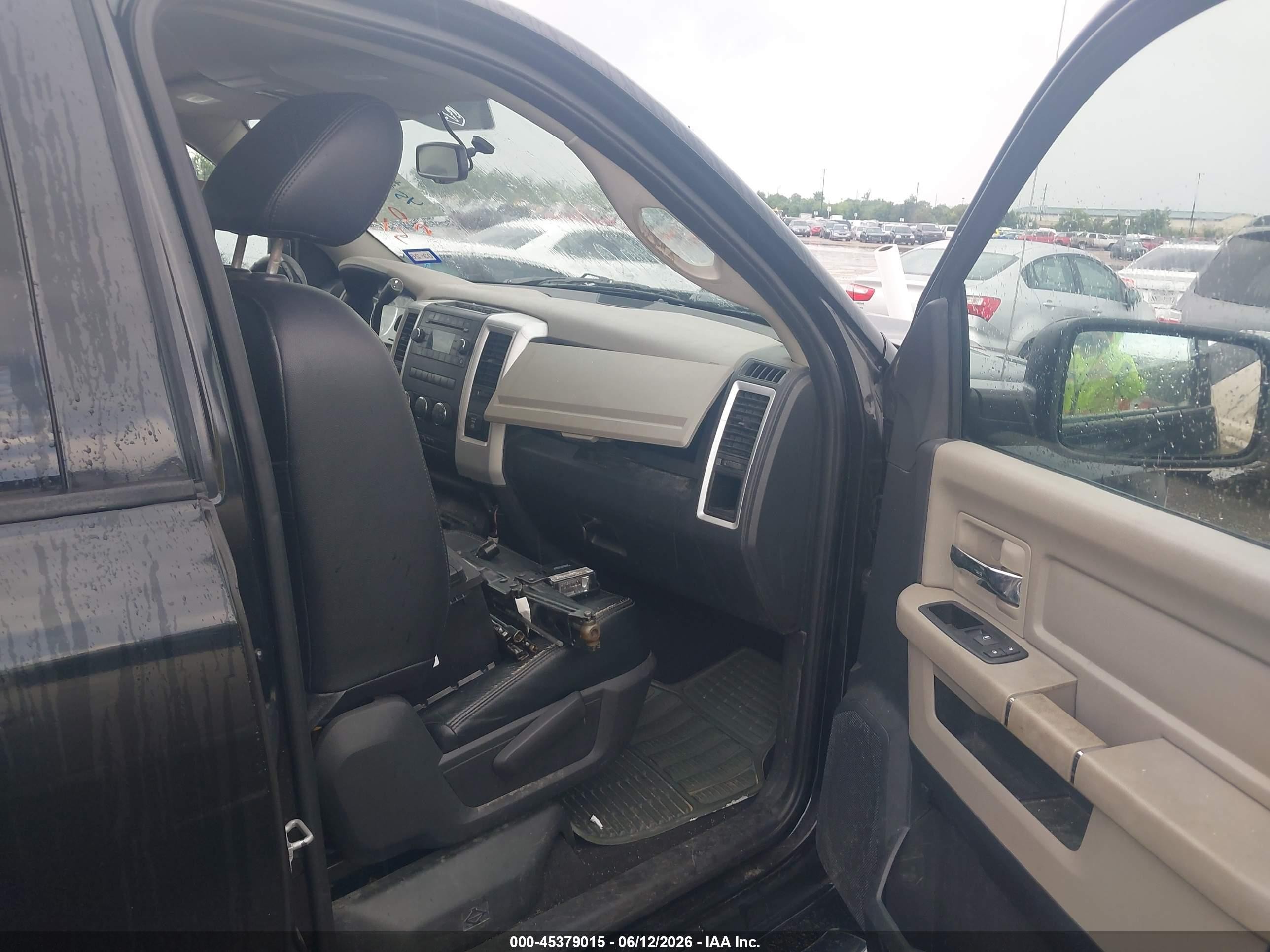 2009 Dodge Ram 1500 Slt/sport/trx Black vin: 1D3HB18P29S767569