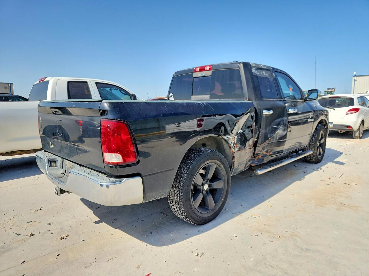 2009 Dodge Ram 1500 Черный vin: 1D3HB18P49S728529