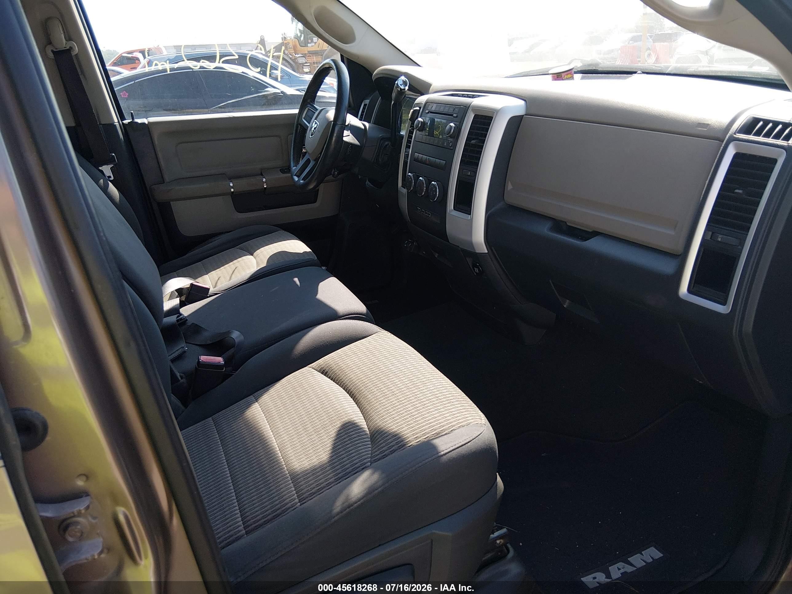 2009 Dodge Ram 1500 Slt/sport/trx Pewter vin: 1D3HB18P49S728580