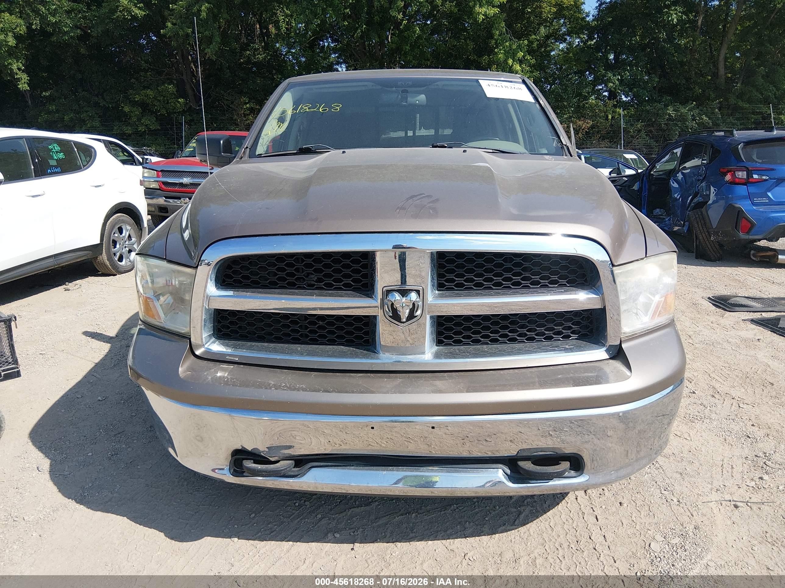 2009 Dodge Ram 1500 Slt/sport/trx Pewter vin: 1D3HB18P49S728580