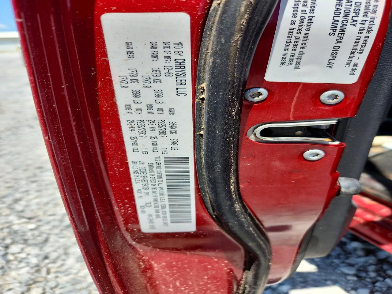 2009 Dodge Ram 1500 Maroon vin: 1D3HB18P49S754354