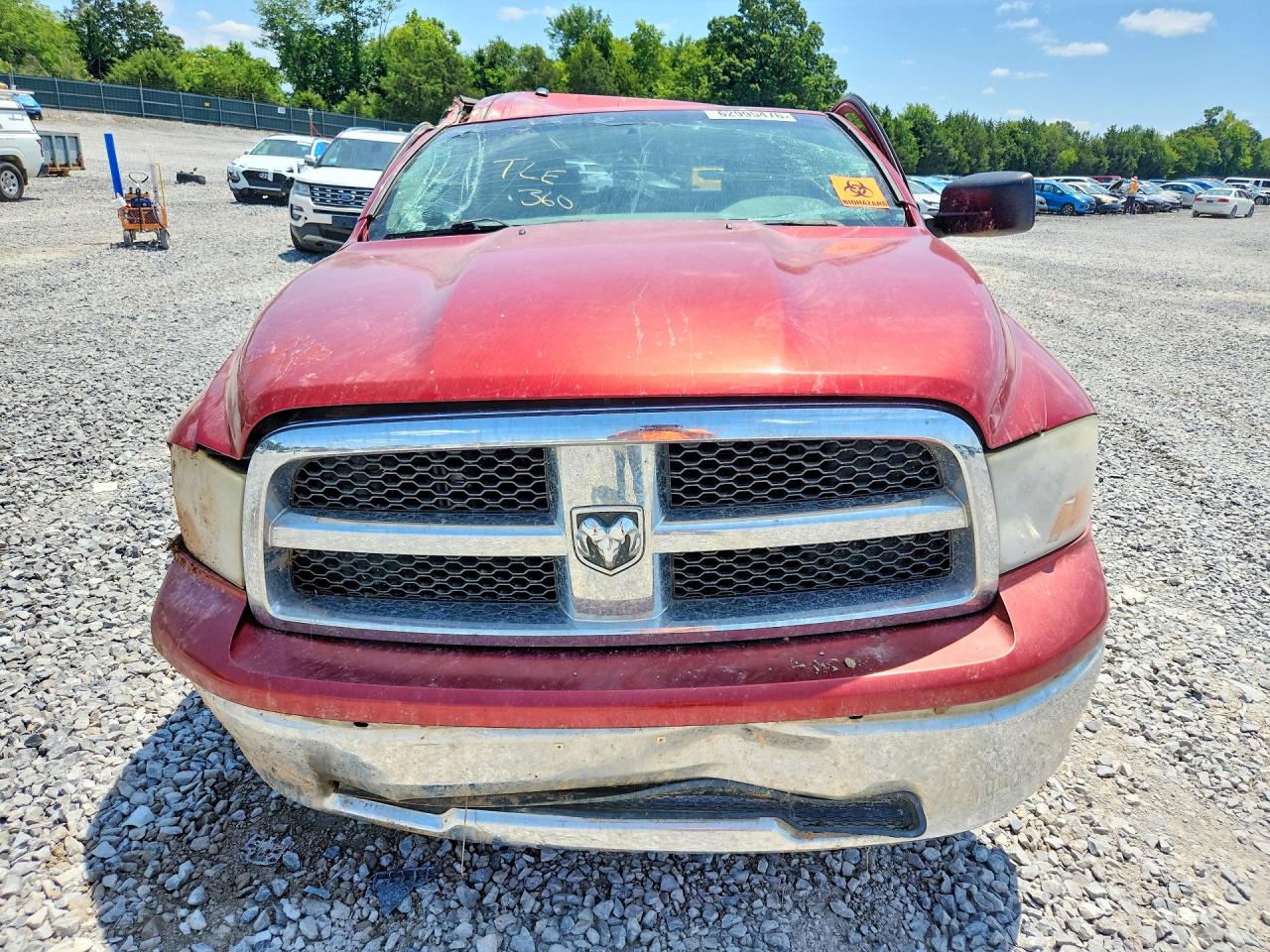 2009 Dodge Ram 1500 Maroon vin: 1D3HB18P49S754354