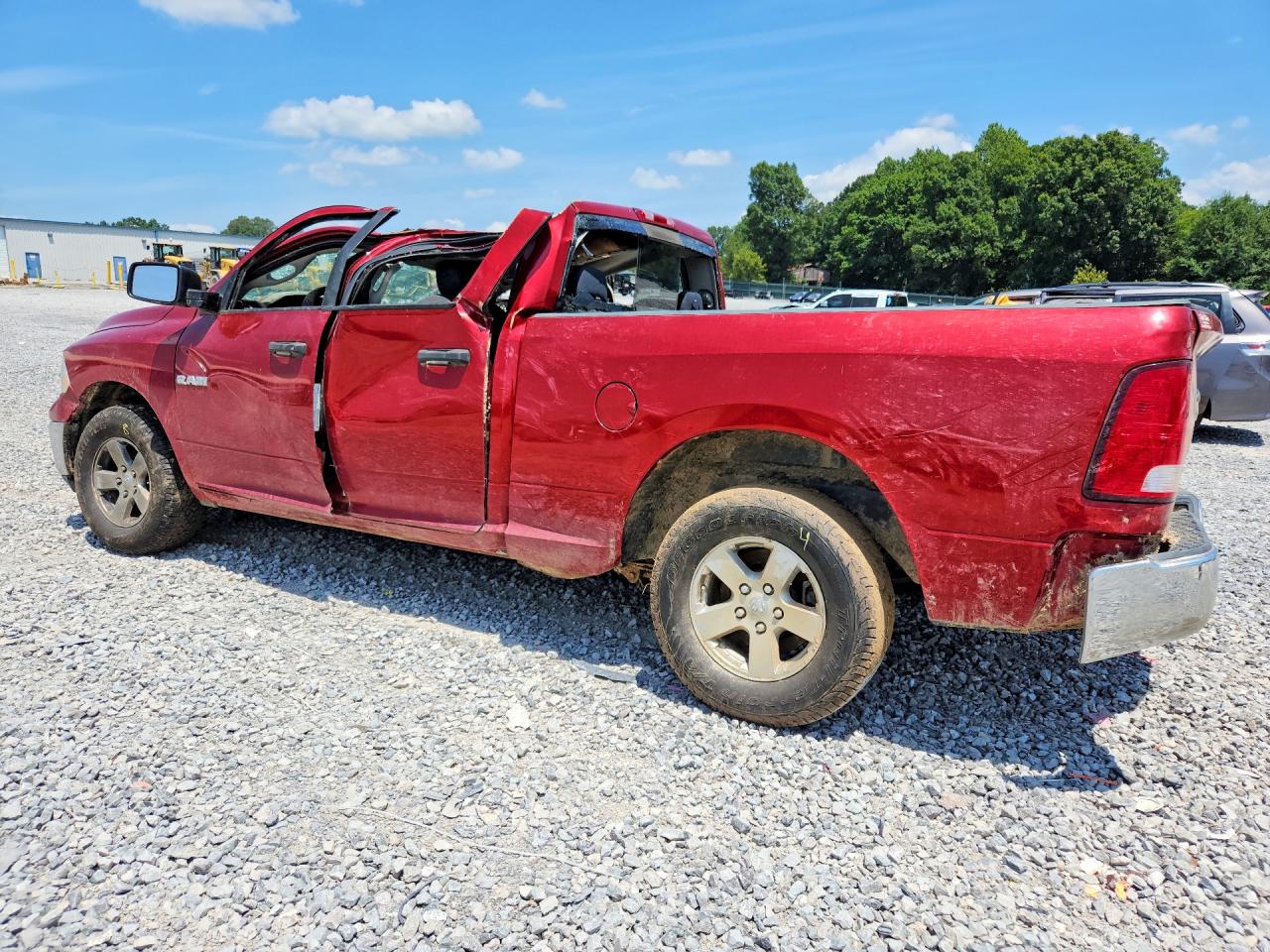 2009 Dodge Ram 1500 Maroon vin: 1D3HB18P49S754354