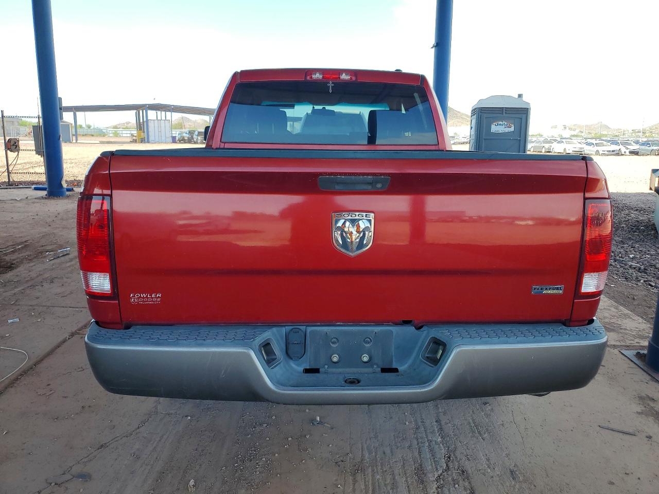 2009 Dodge Ram 1500 Red vin: 1D3HB18P49S760476