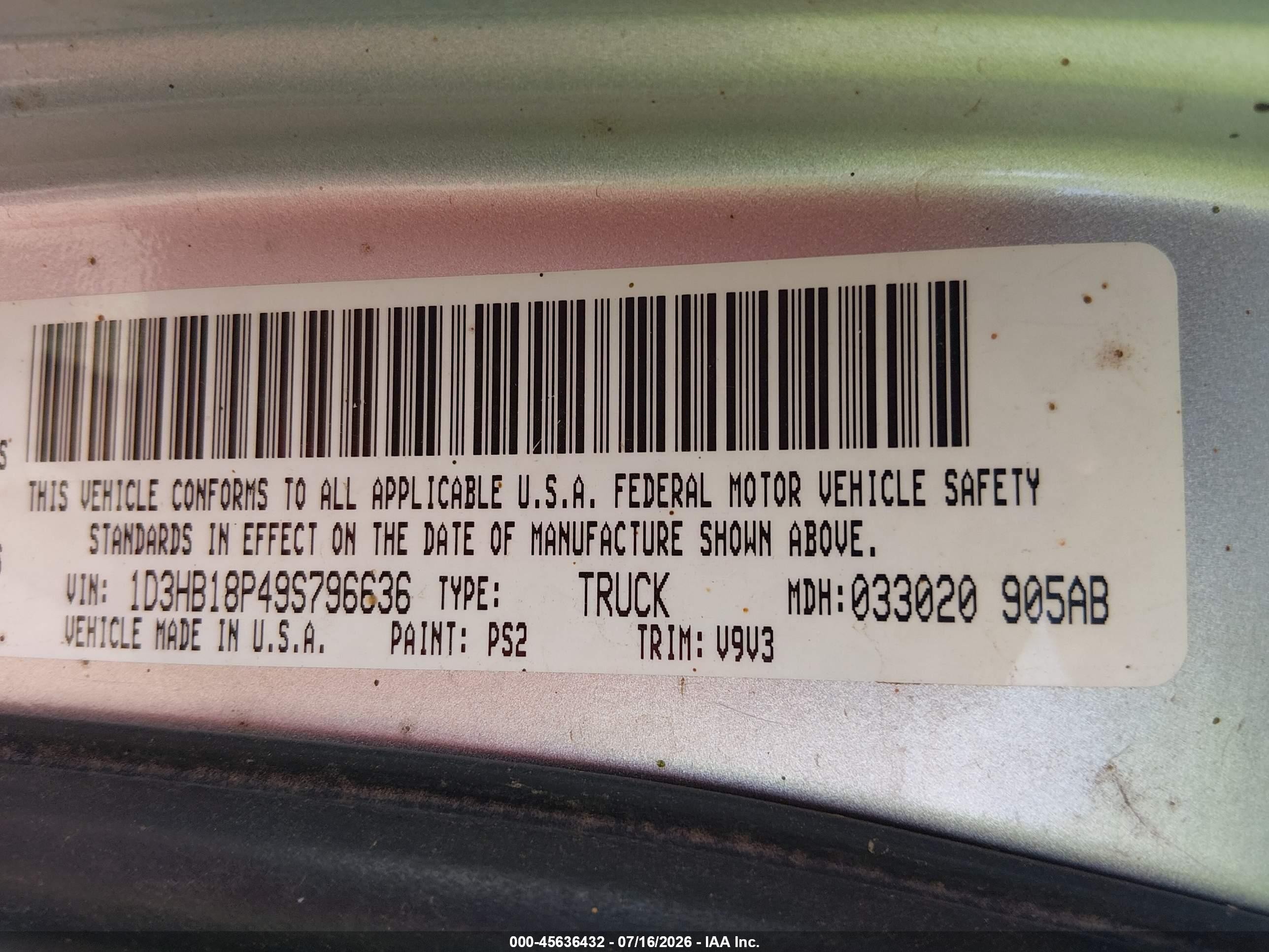 2009 Dodge Ram 1500 Slt/sport/trx Серебряный vin: 1D3HB18P49S796636