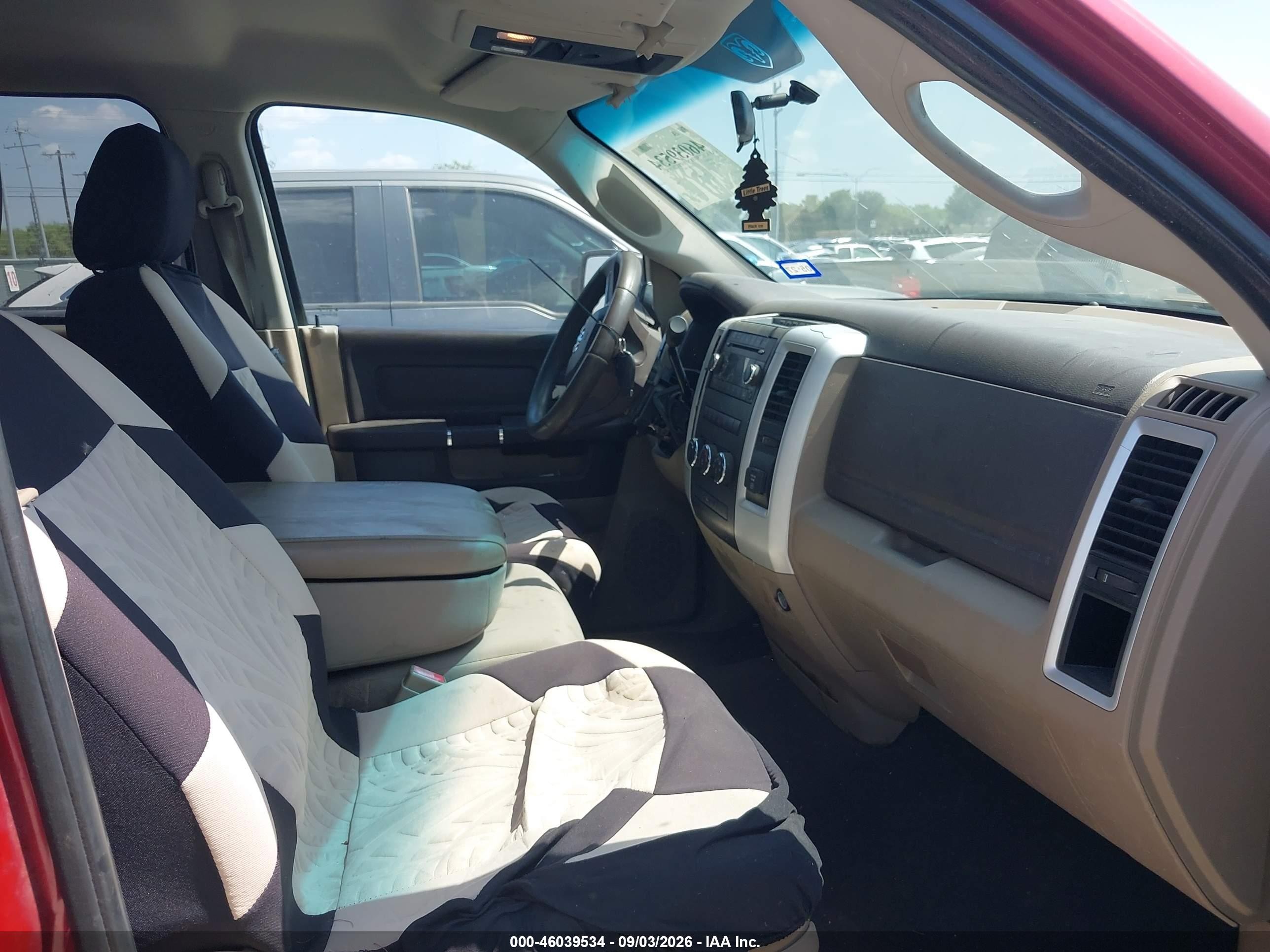 2009 Dodge Ram 1500 Slt/sport/trx Красный vin: 1D3HB18P59S793129